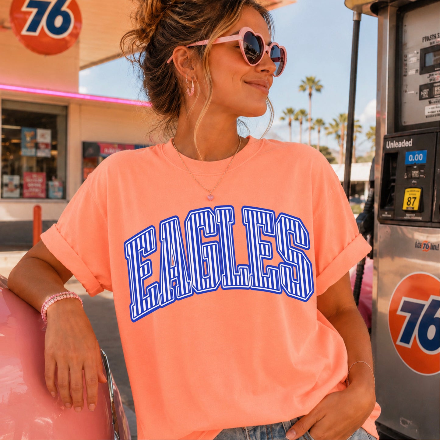 Eagles Comfort Color Graphic Tee
