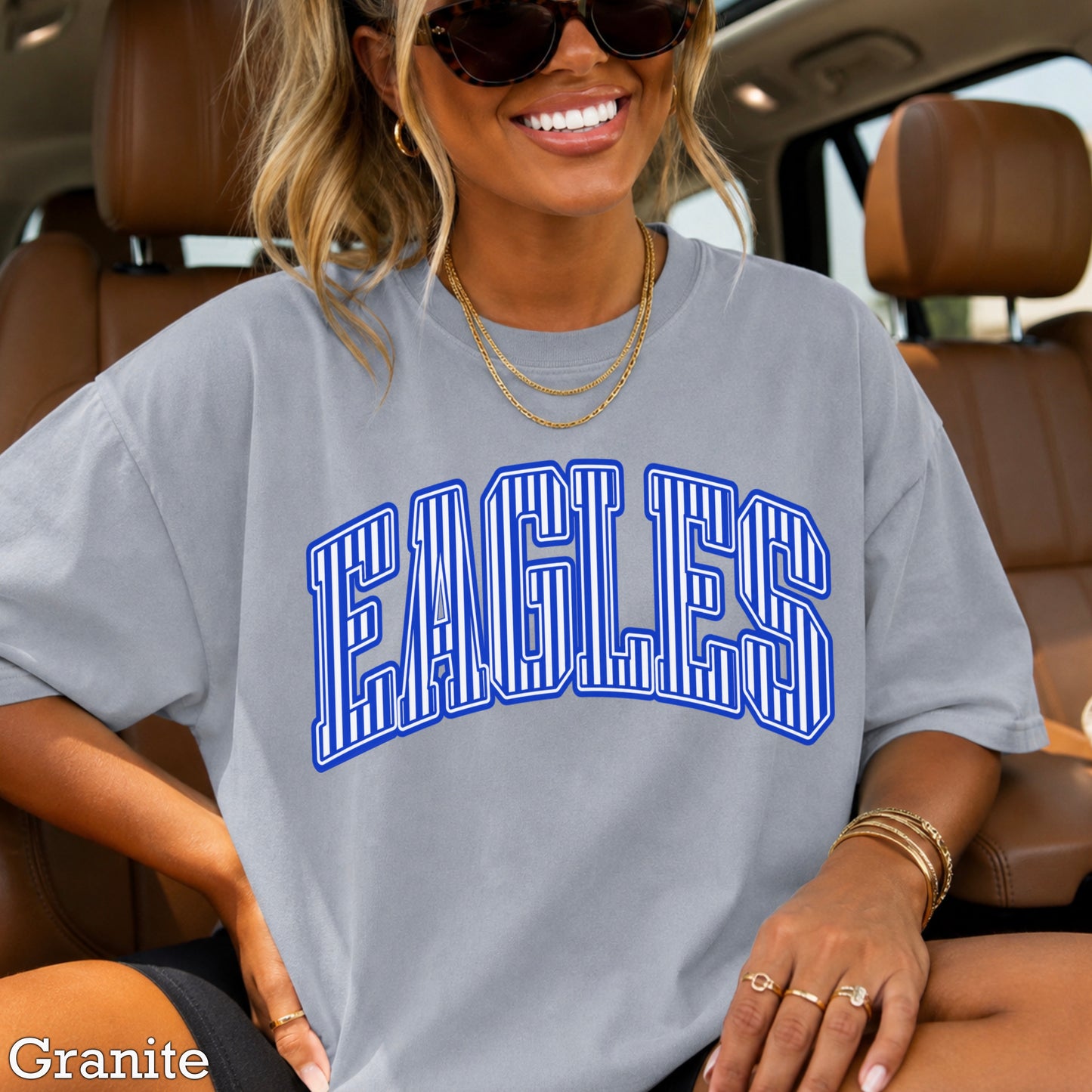 Eagles Comfort Color Graphic Tee