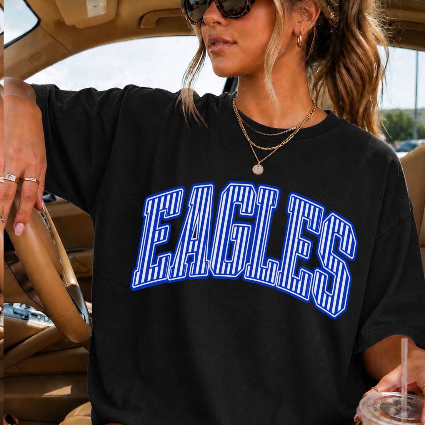 Eagles Comfort Color Graphic Tee