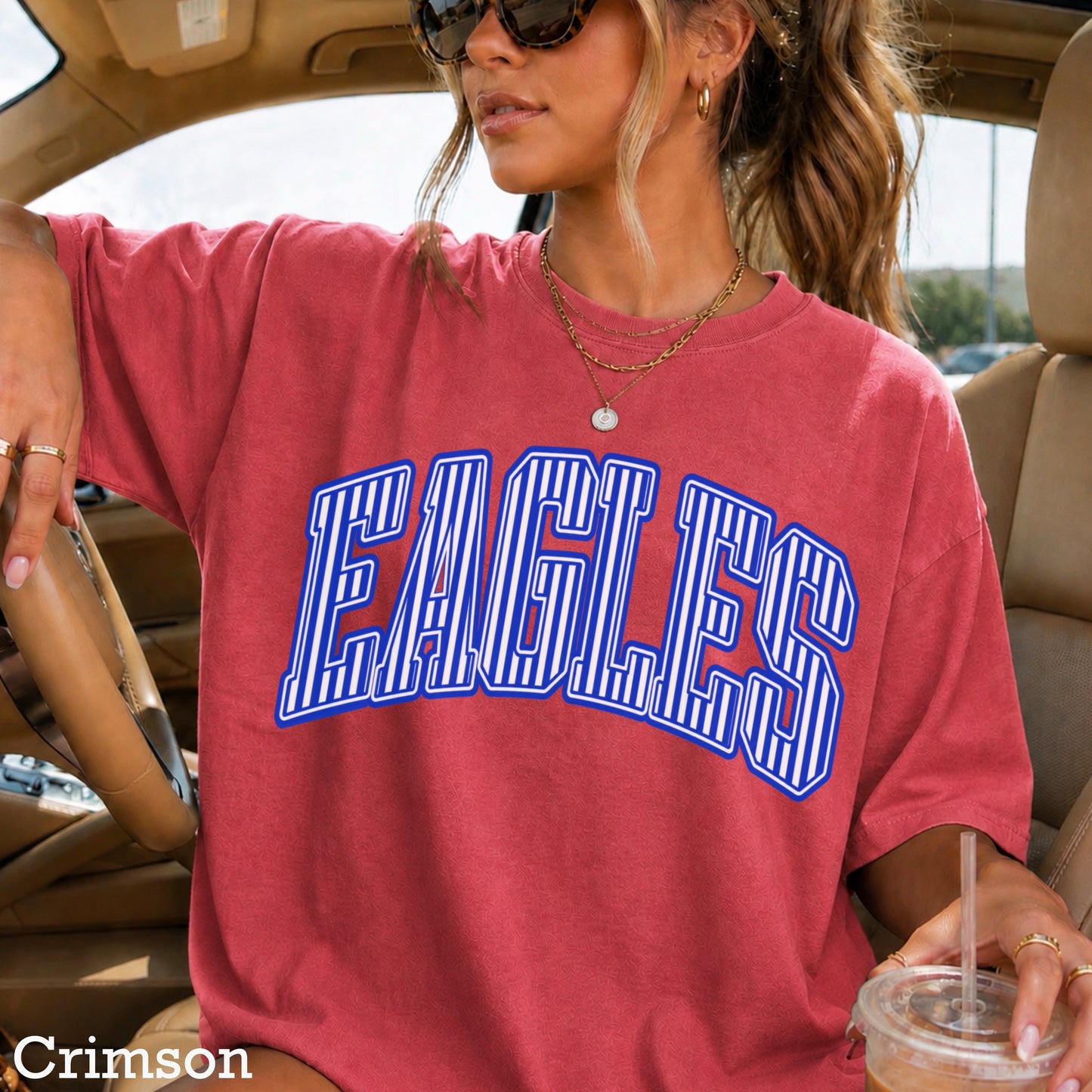 Eagles Comfort Color Graphic Tee