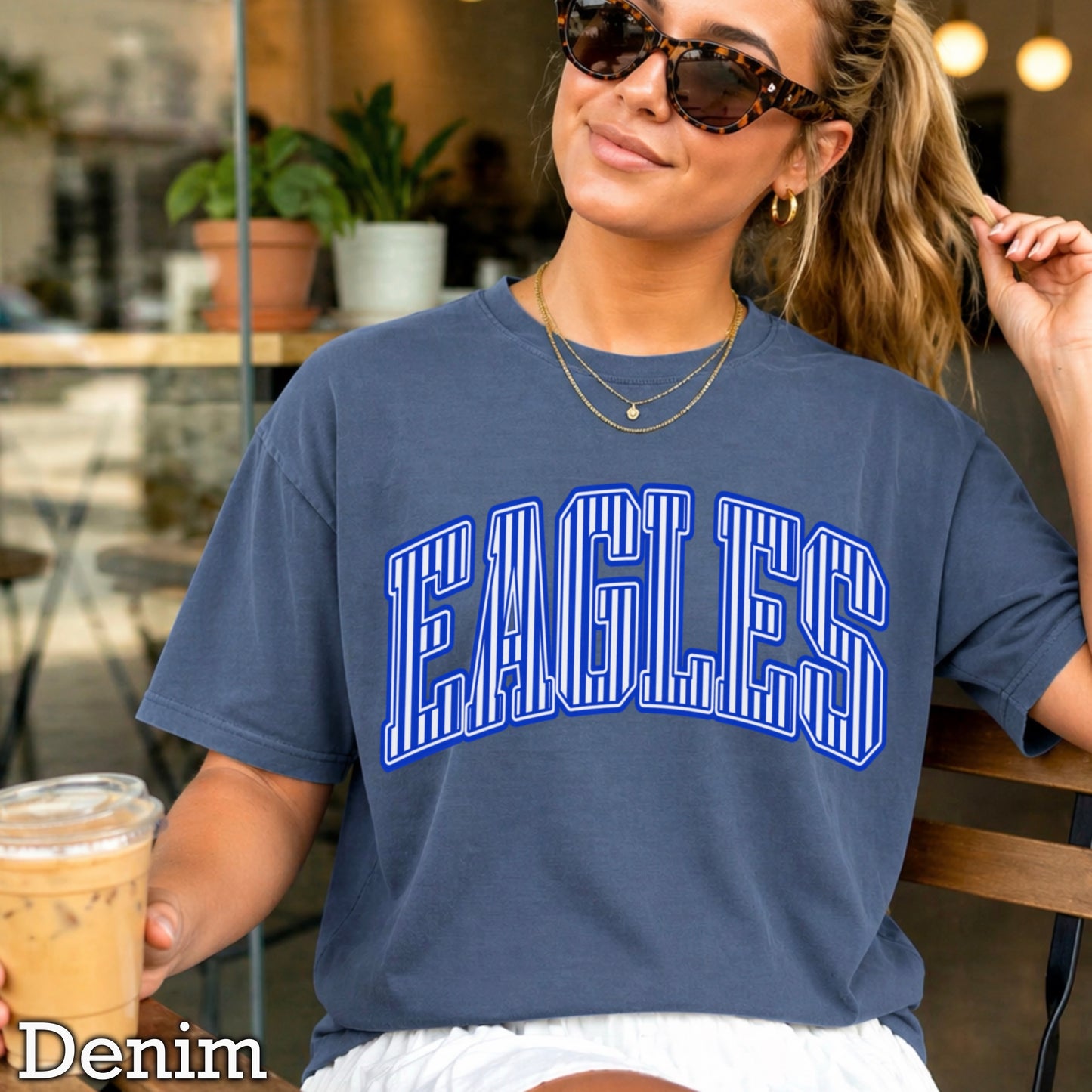 Eagles Comfort Color Graphic Tee