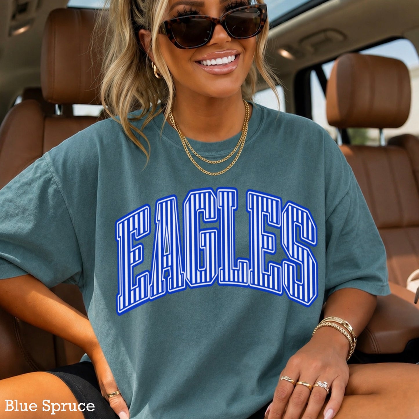 Eagles Comfort Color Graphic Tee