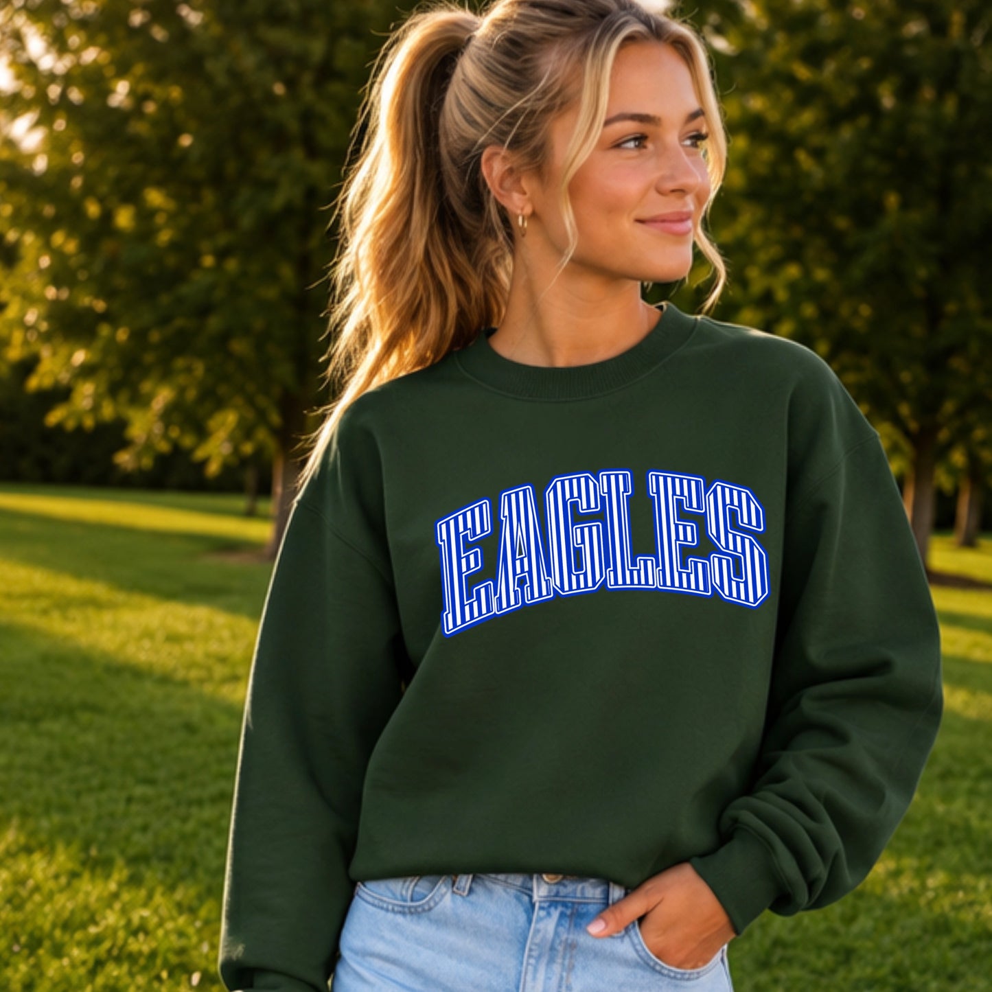 Eagles Youth Crewneck Sweatshirt