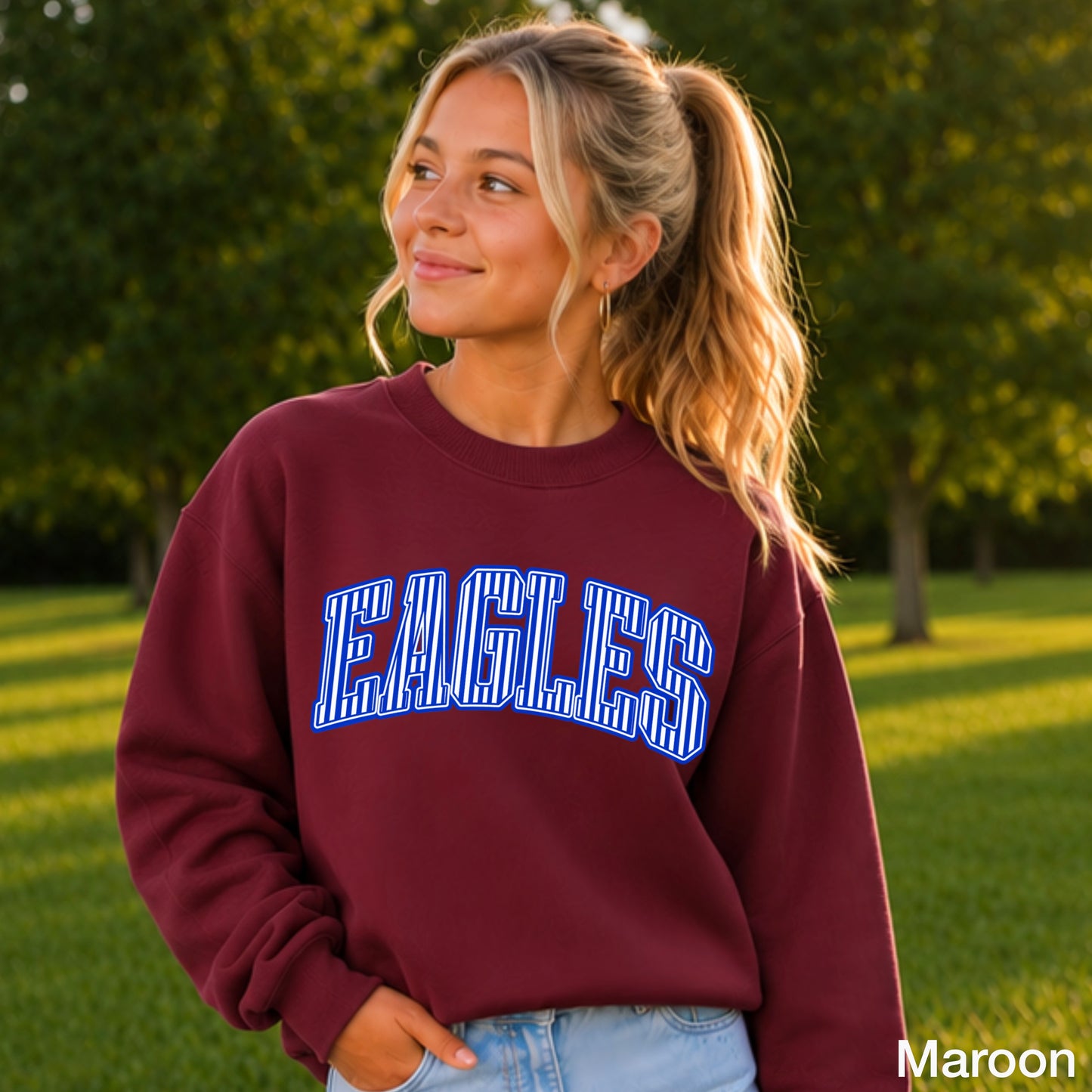 Eagles Youth Crewneck Sweatshirt
