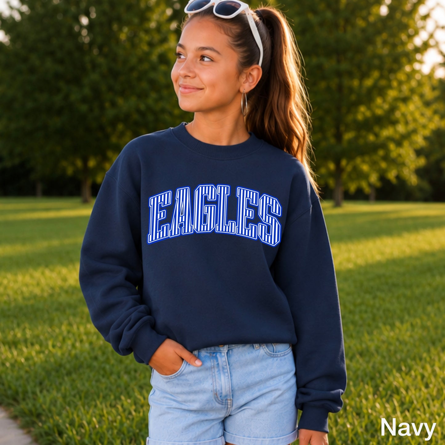 Eagles Youth Crewneck Sweatshirt