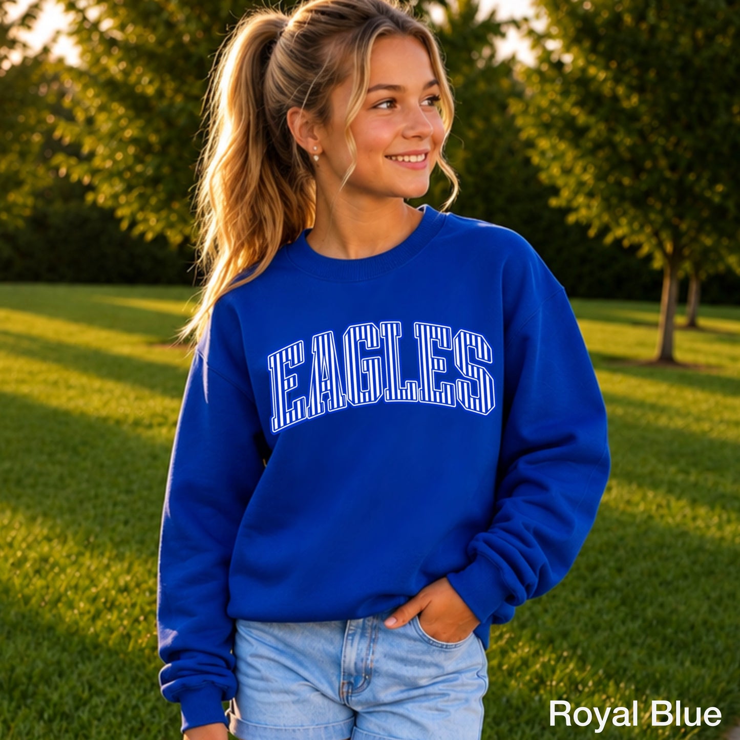 Eagles Youth Crewneck Sweatshirt