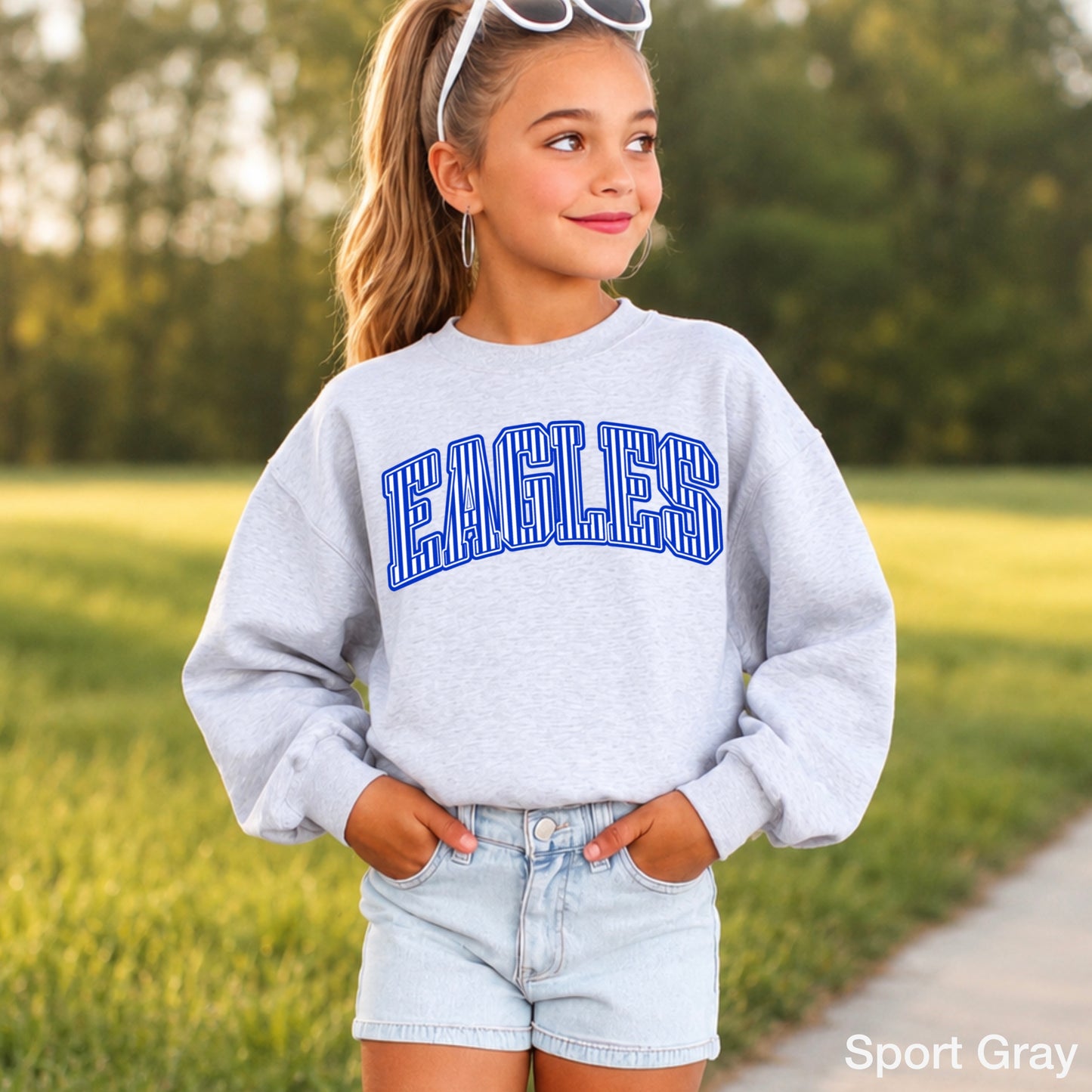 Eagles Youth Crewneck Sweatshirt