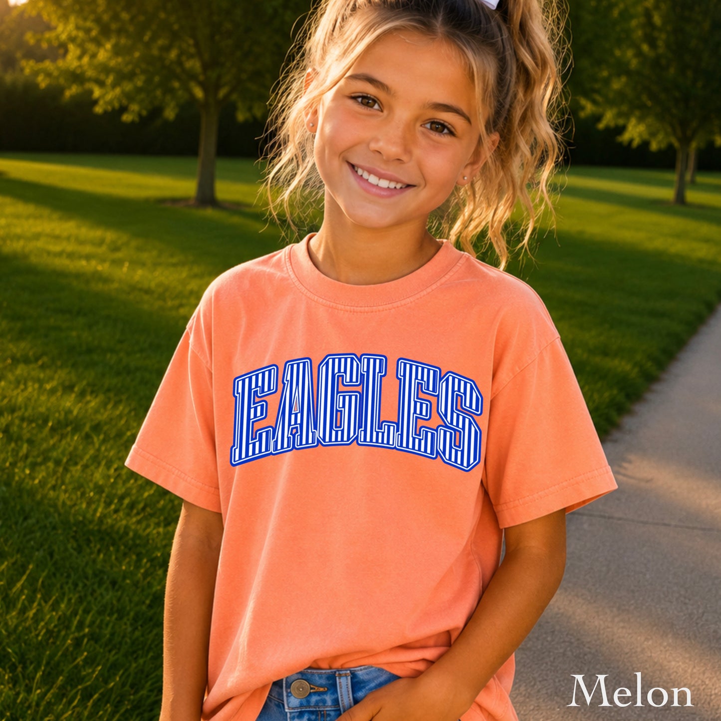 Eagles Youth Comfort Color T-Shirt