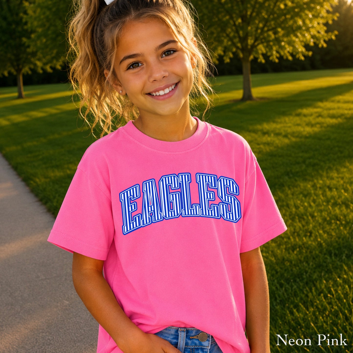 Eagles Youth Comfort Color T-Shirt