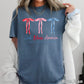 God Bless America Comfort Color Graphic Tee