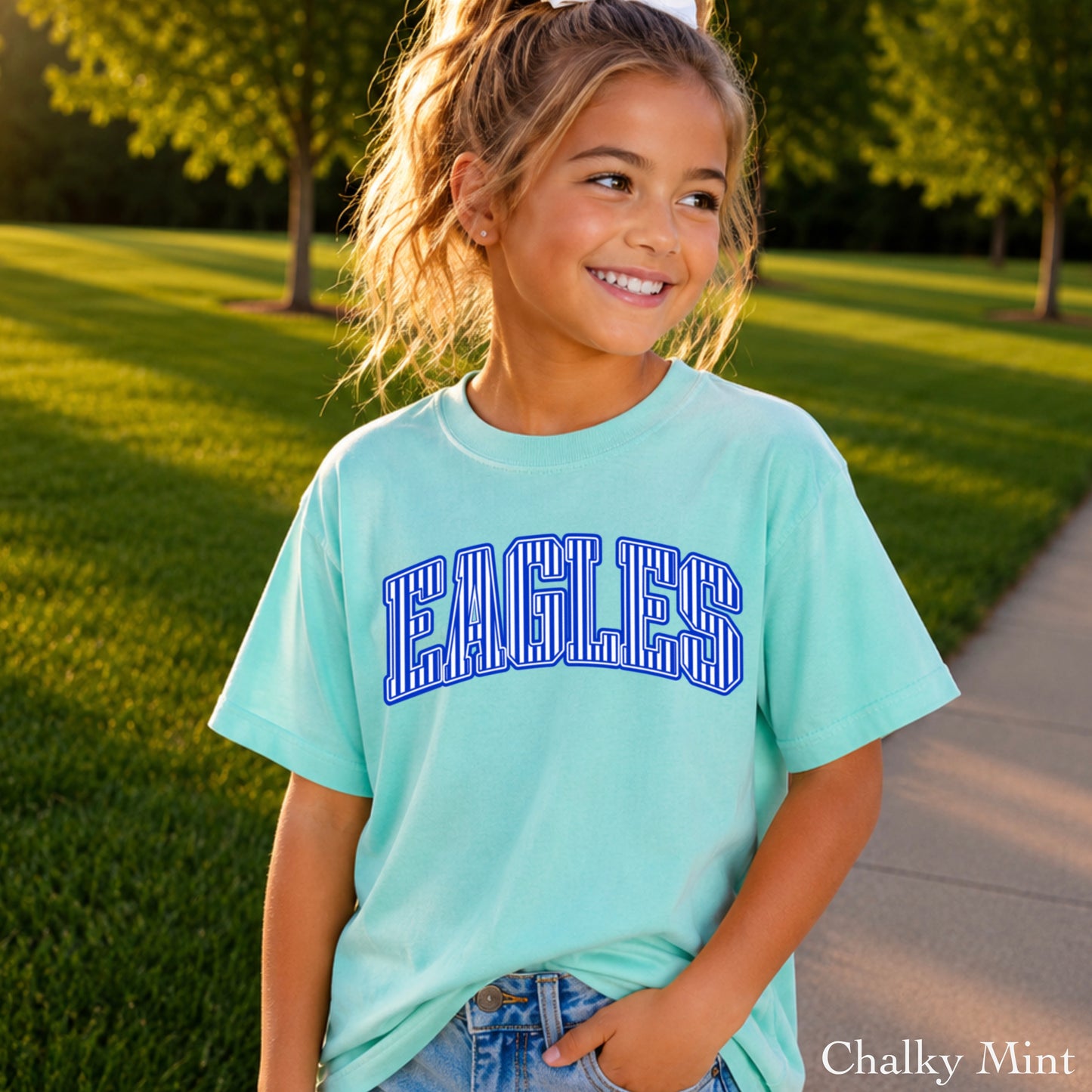 Eagles Youth Comfort Color T-Shirt