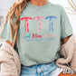 God Bless America Comfort Color Graphic Tee
