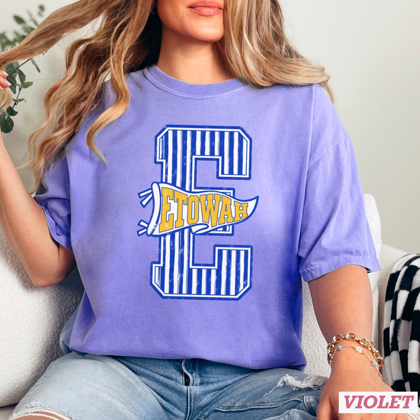 Eagles  Comfort Color Graphic Tee
