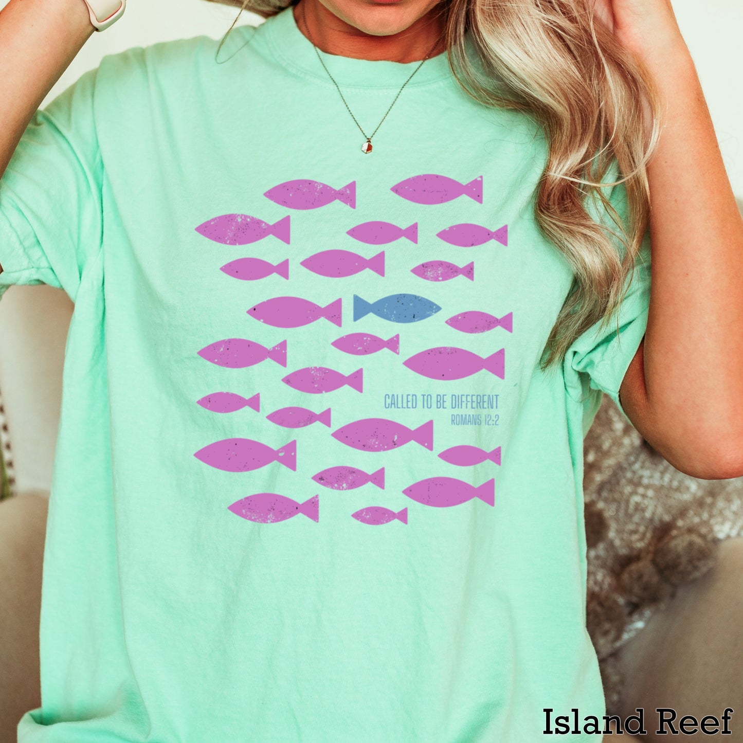 Called To Be Different Christian Comfort Color Graphic Tee