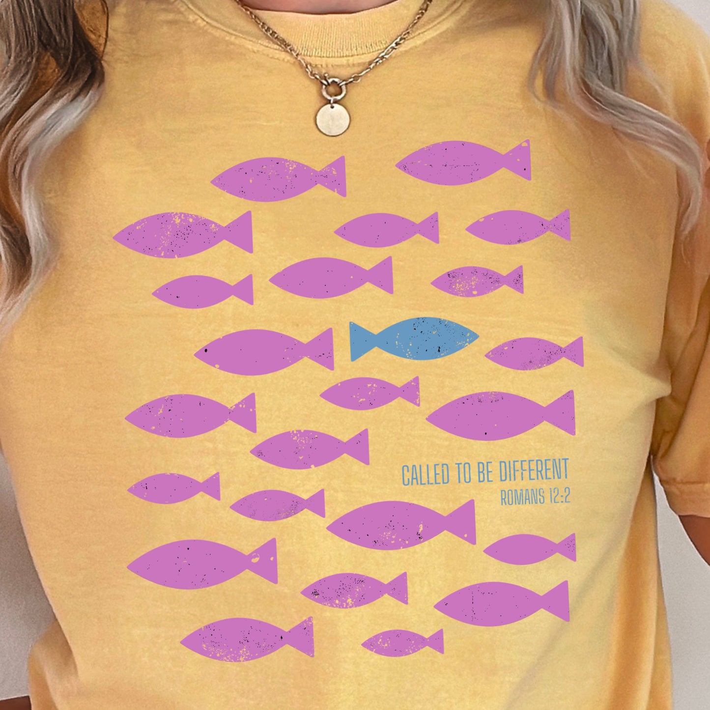 Called To Be Different Christian Comfort Color Graphic Tee