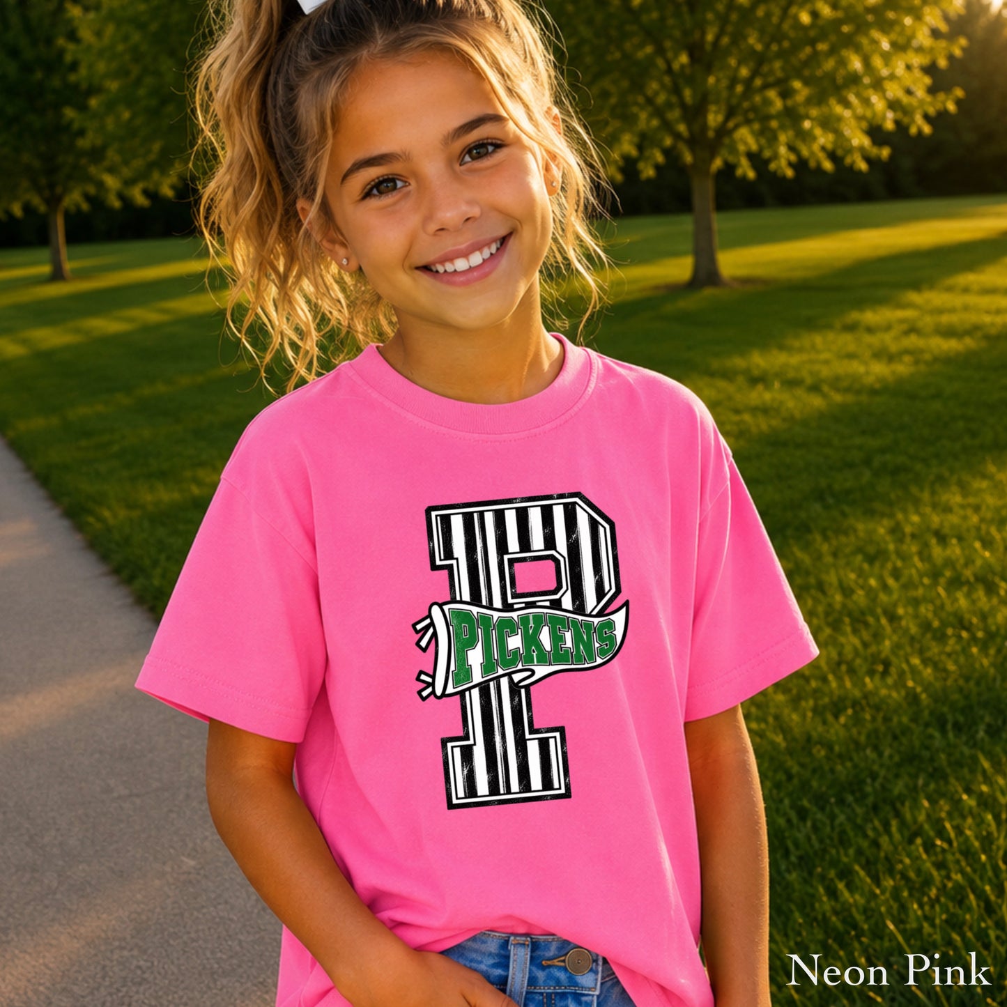 Pickens High School Youth Comfort Color T-Shirt