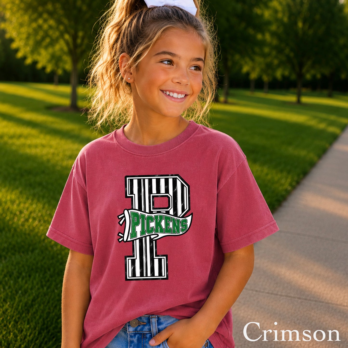 Pickens High School Youth Comfort Color T-Shirt