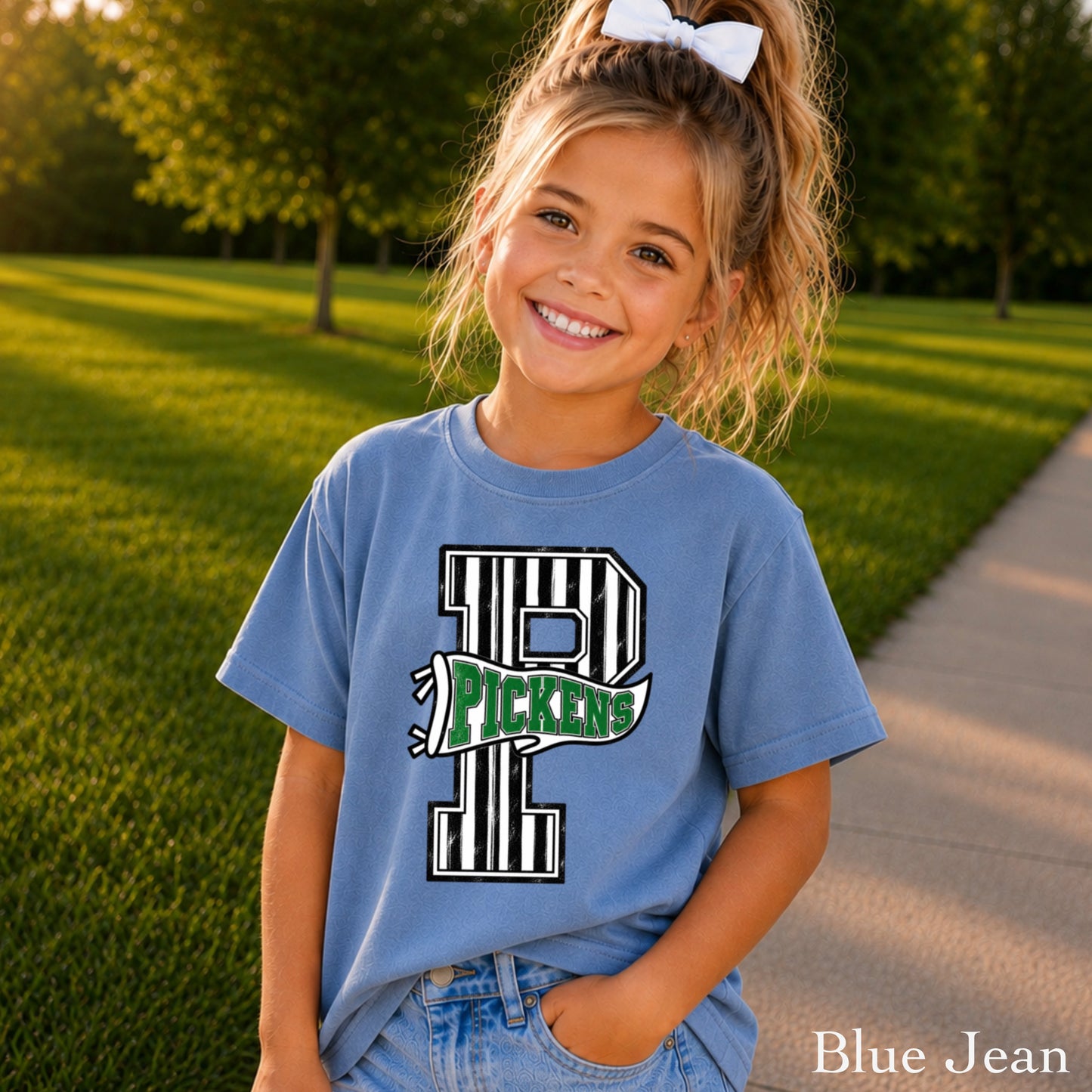 Pickens High School Youth Comfort Color T-Shirt