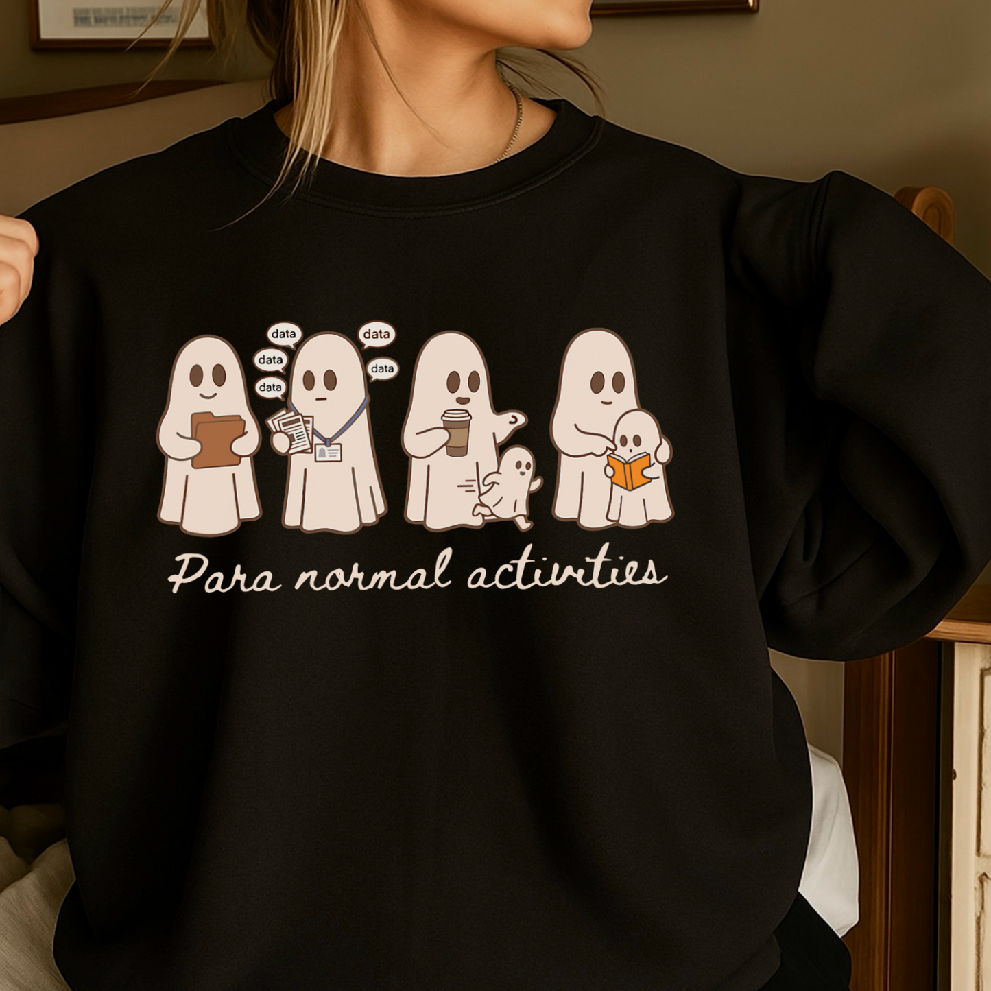 Para Normal Activities Crewneck Sweatshirt