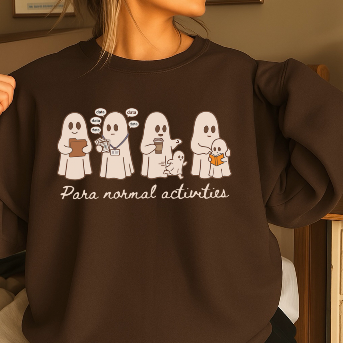 Para Normal Activities Crewneck Sweatshirt