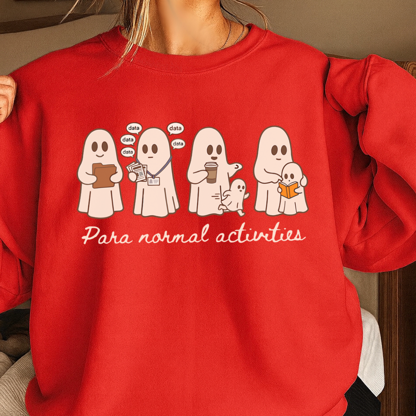 Para Normal Activities Crewneck Sweatshirt