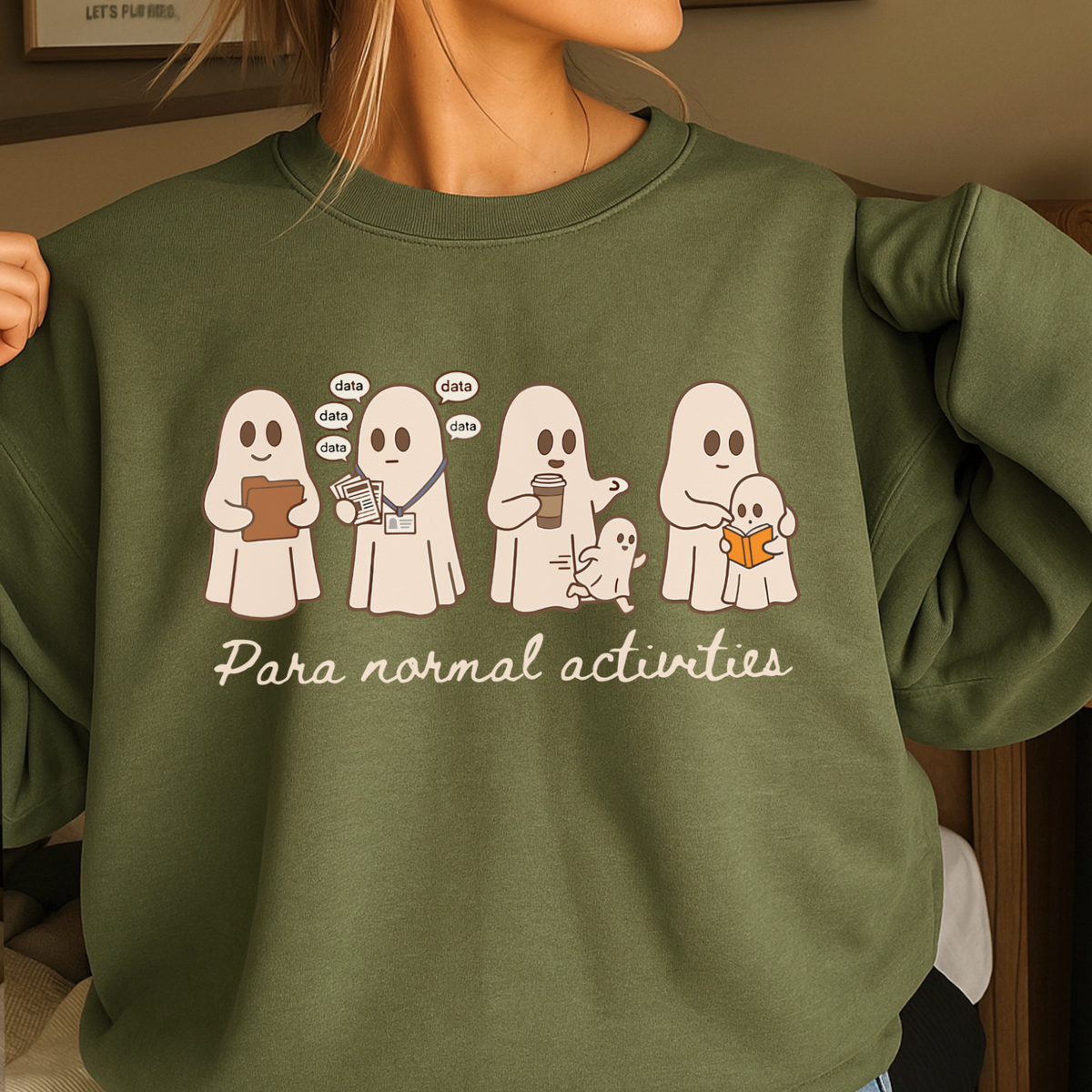 Para Normal Activities Crewneck Sweatshirt