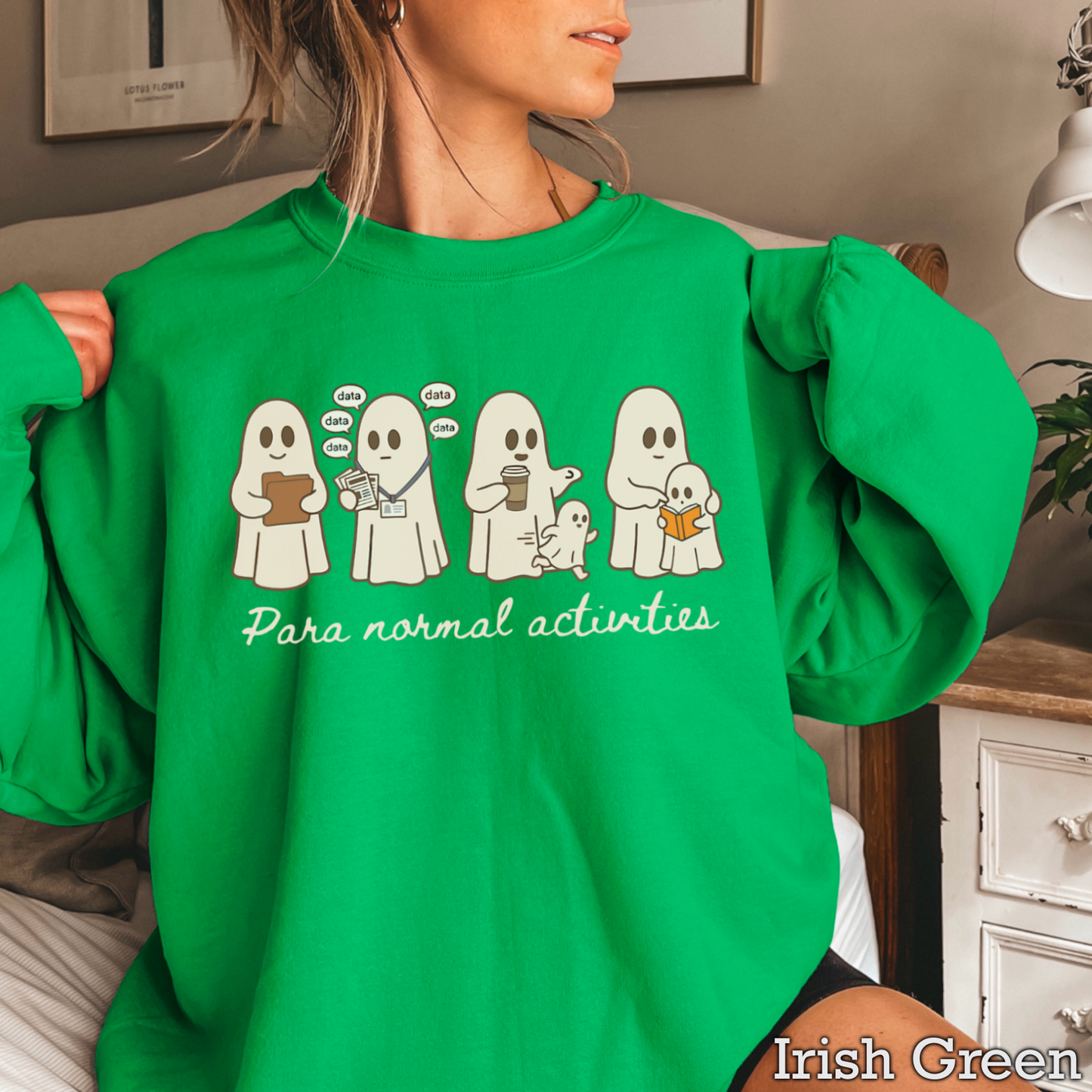 Para Normal Activities Crewneck Sweatshirt