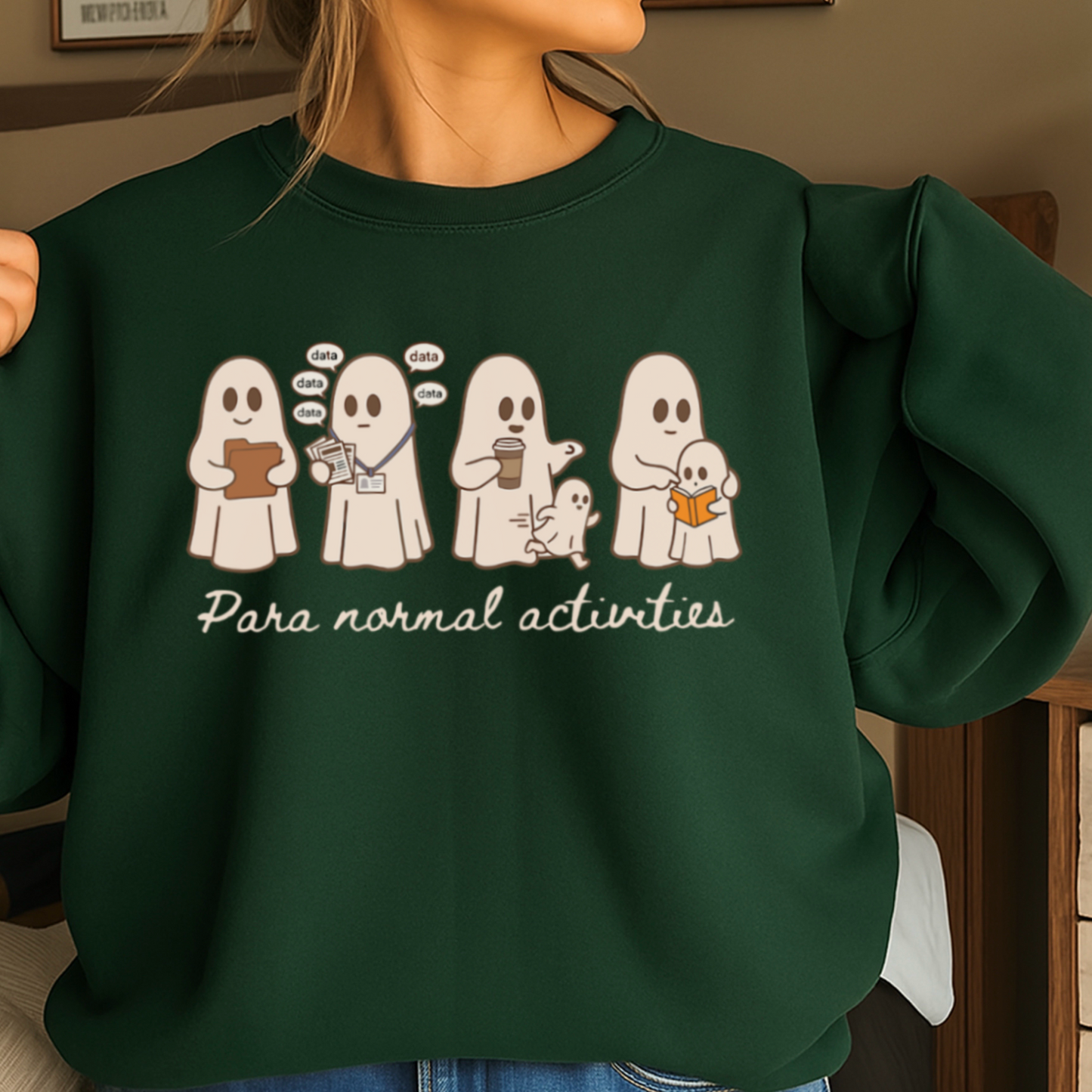 Para Normal Activities Crewneck Sweatshirt