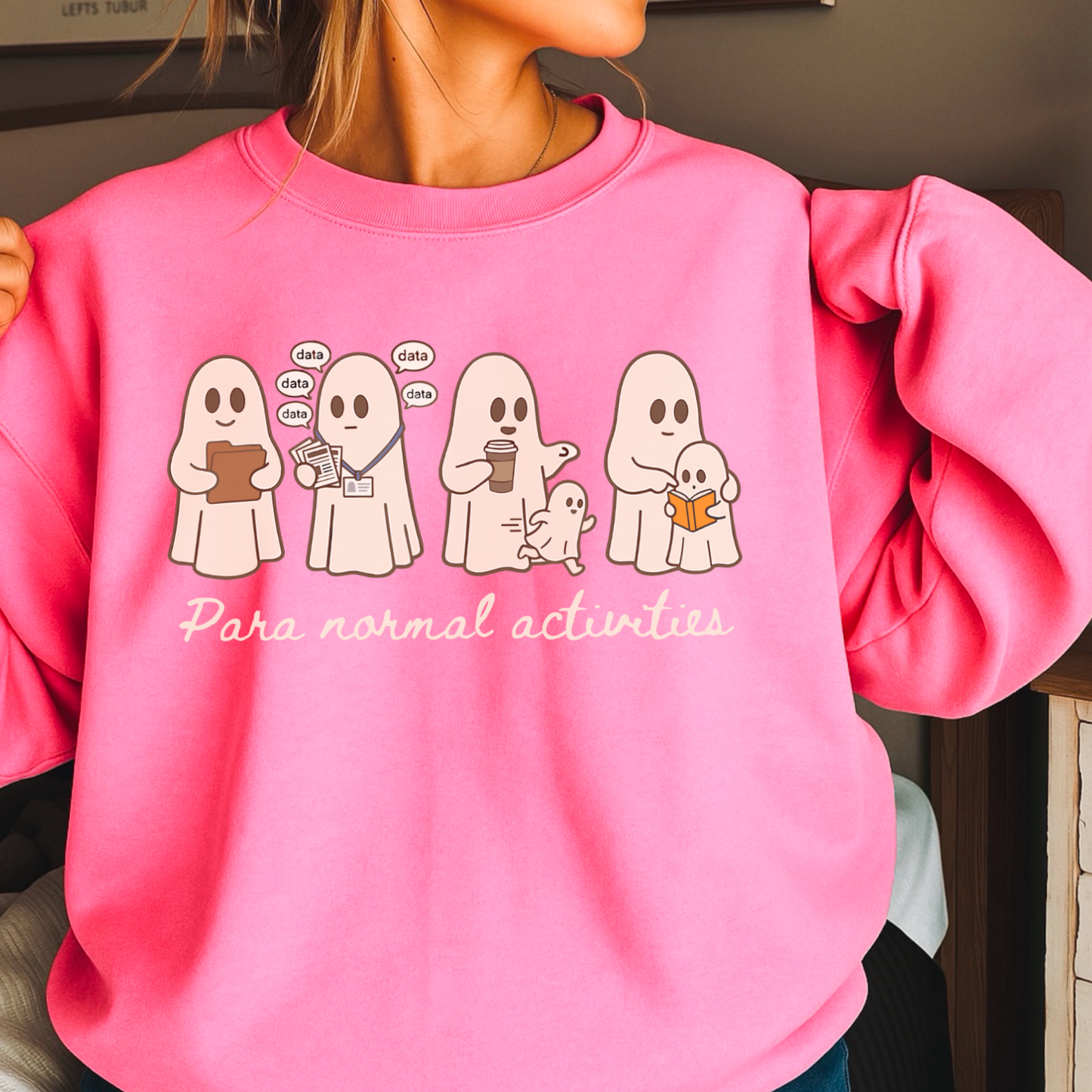 Para Normal Activities Crewneck Sweatshirt