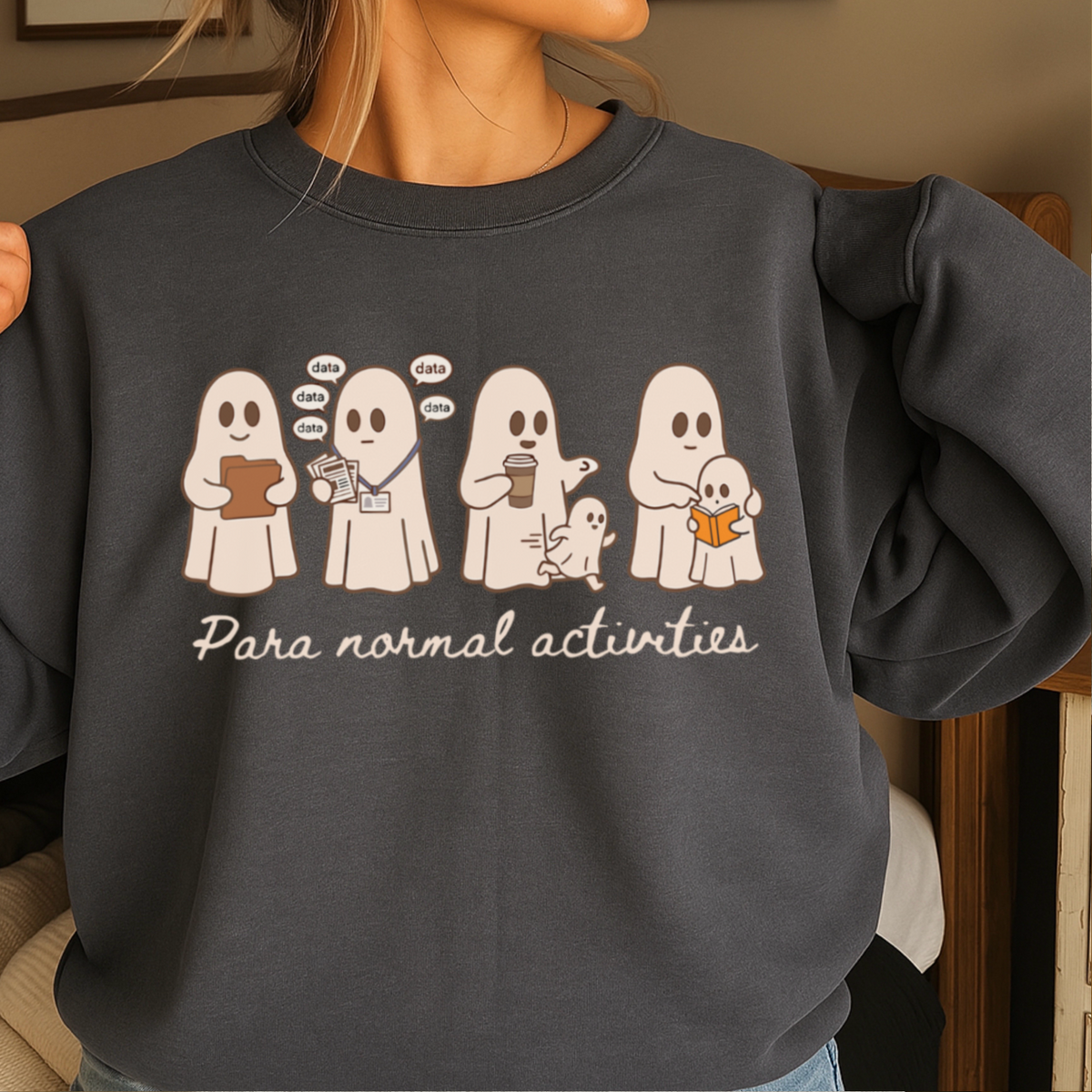 Para Normal Activities Crewneck Sweatshirt