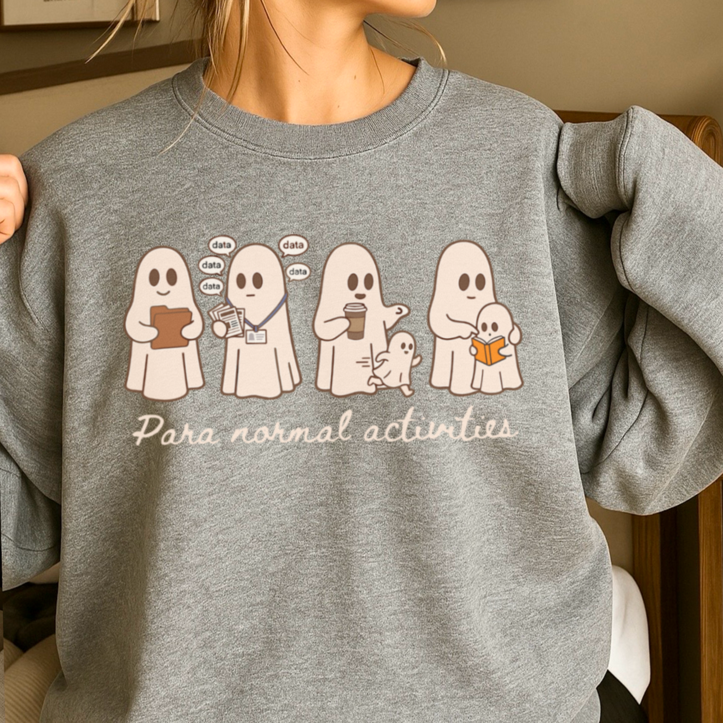 Para Normal Activities Crewneck Sweatshirt