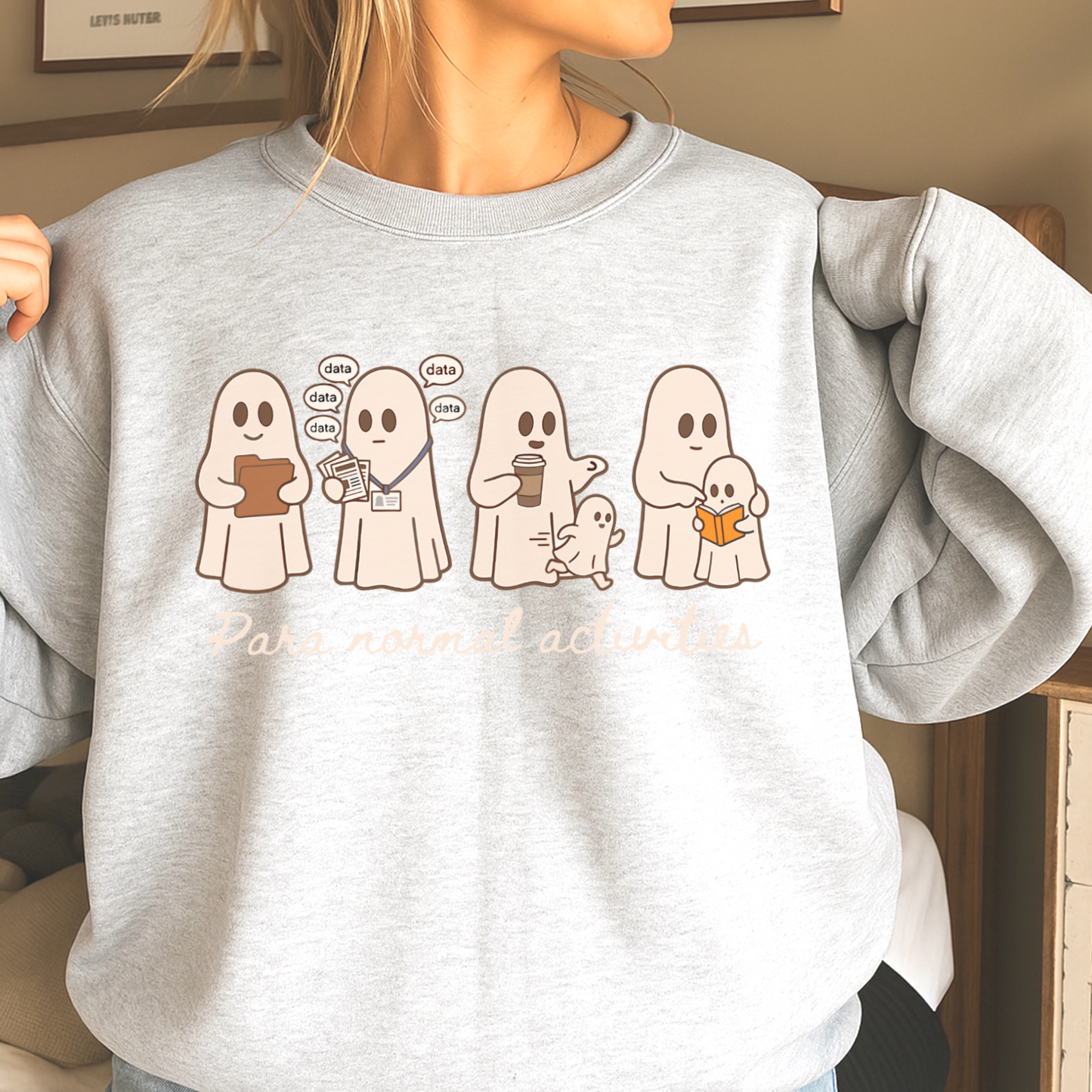 Para Normal Activities Crewneck Sweatshirt