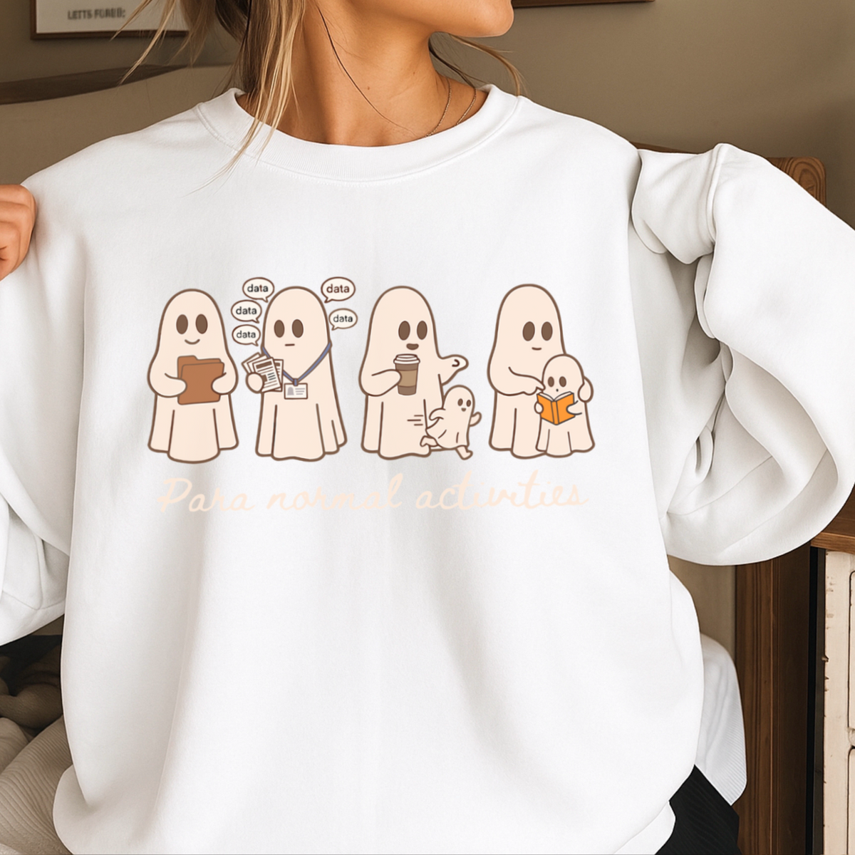 Para Normal Activities Crewneck Sweatshirt