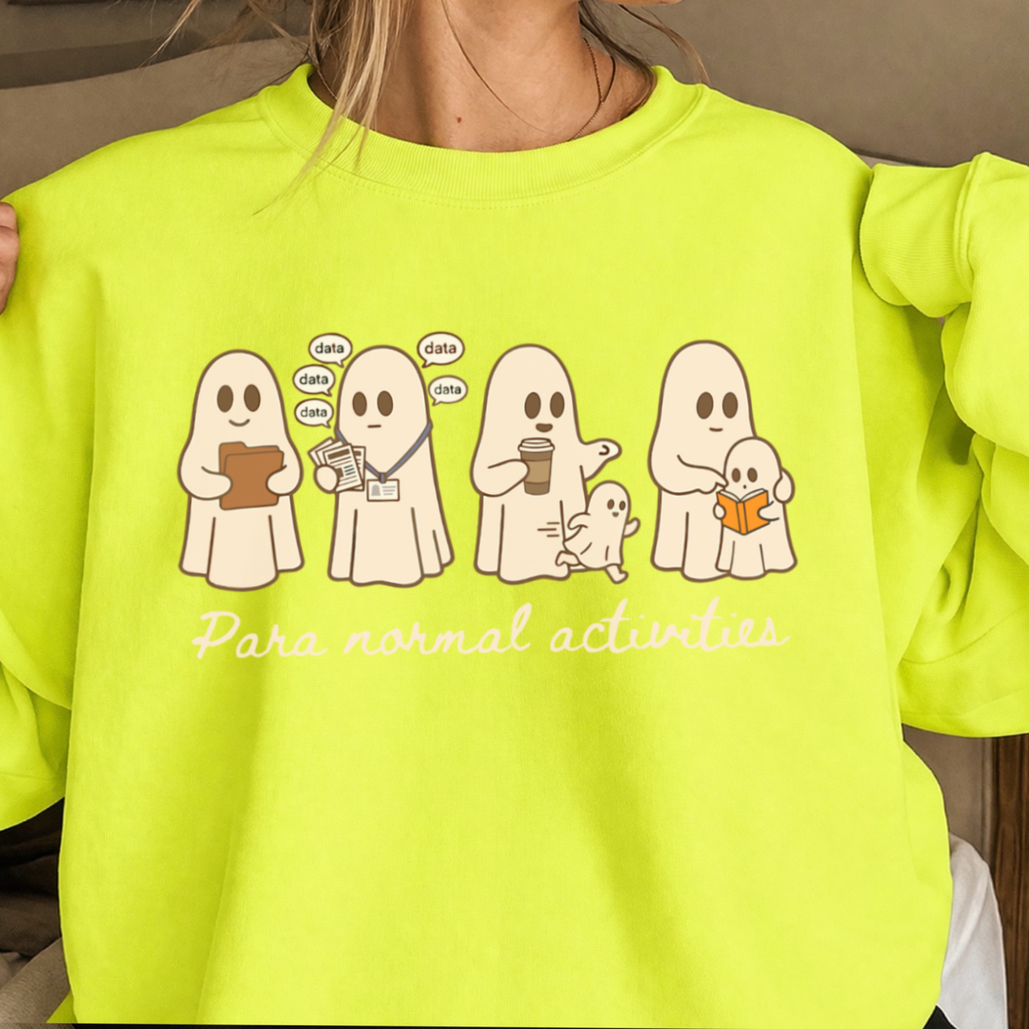 Para Normal Activities Crewneck Sweatshirt