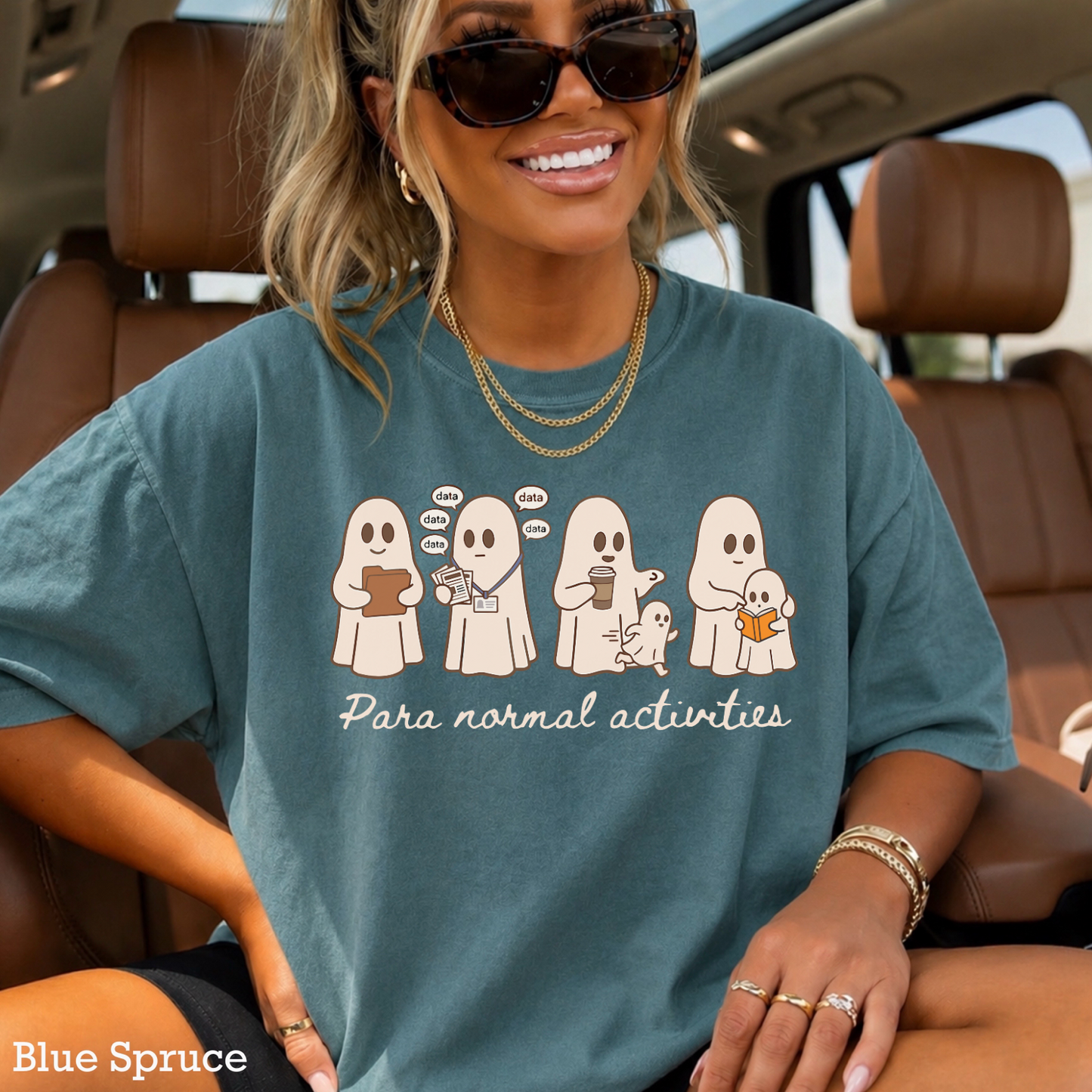Para Normal Activities Comfort Color Graphic Tee