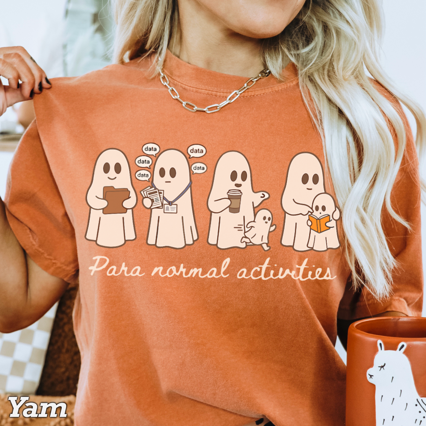 Para Normal Activities Comfort Color Graphic Tee