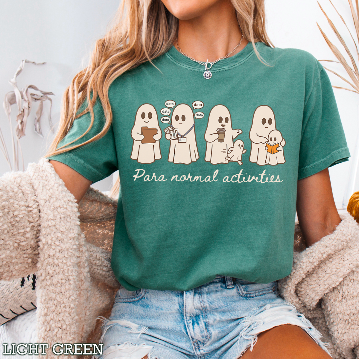 Para Normal Activities Comfort Color Graphic Tee
