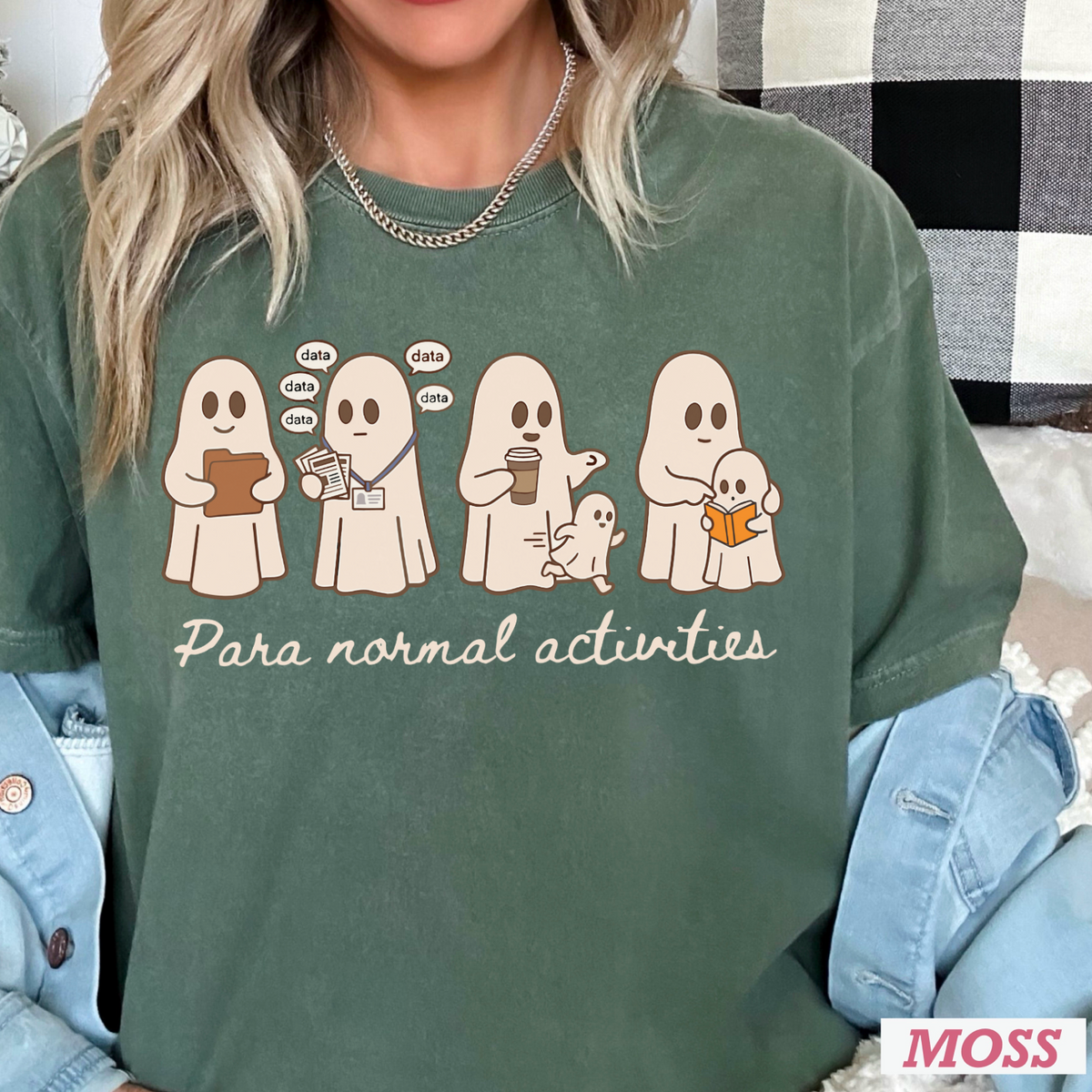 Para Normal Activities Comfort Color Graphic Tee