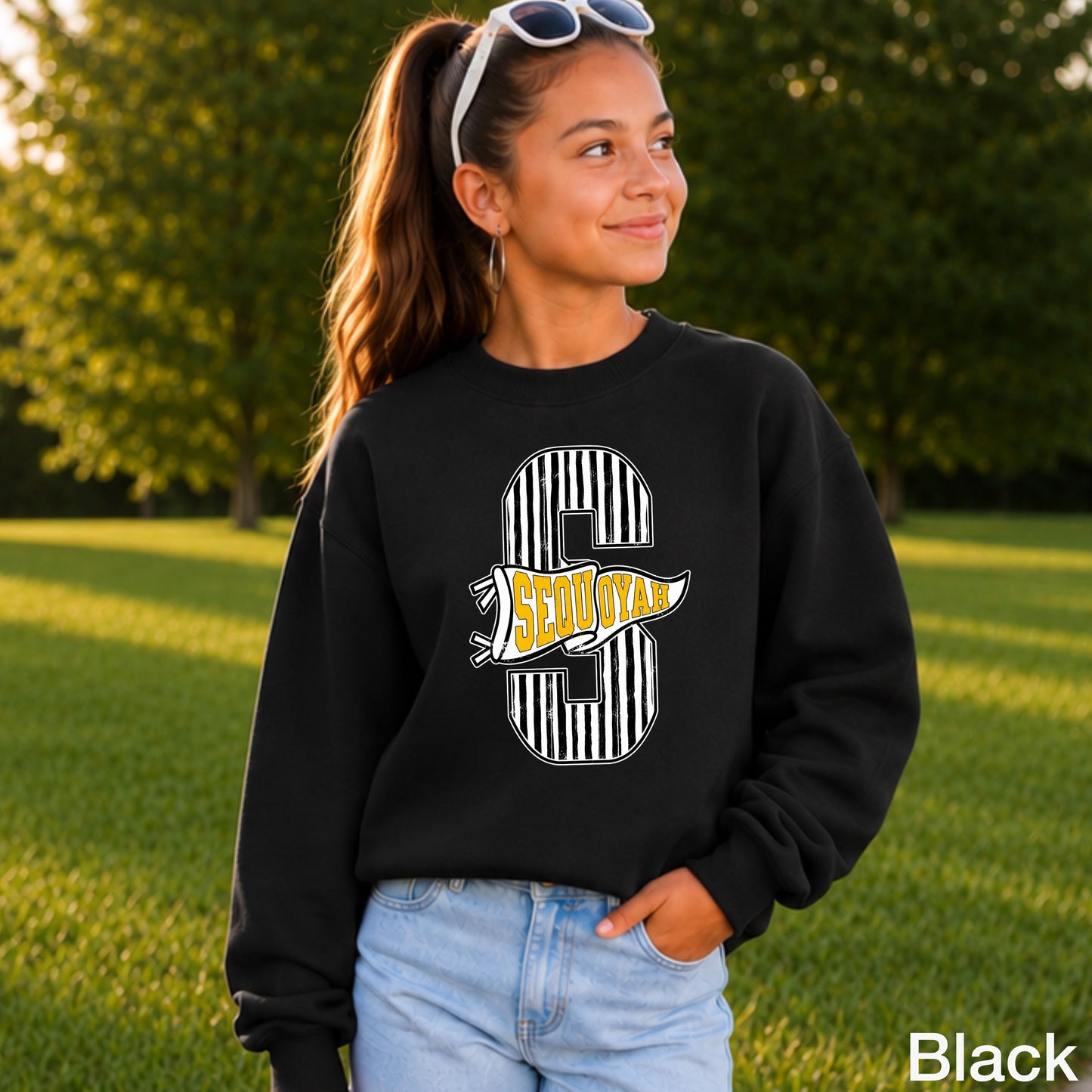 Sequoyah High School Youth Crewneck Sweatshirt