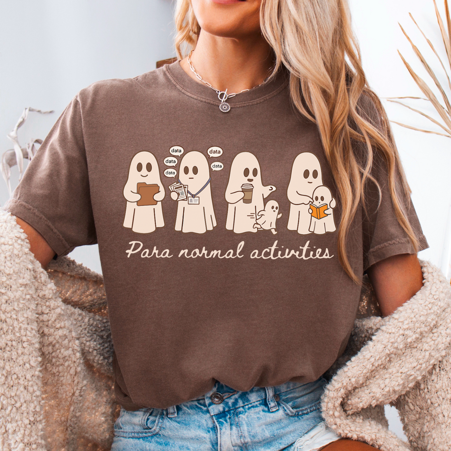 Para Normal Activities Comfort Color Graphic Tee