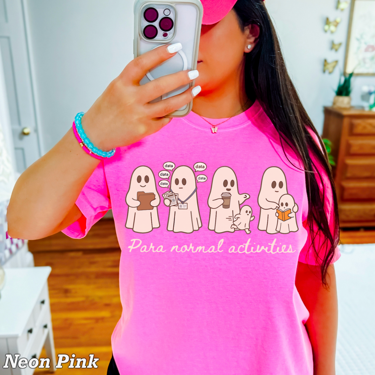 Para Normal Activities Comfort Color Graphic Tee