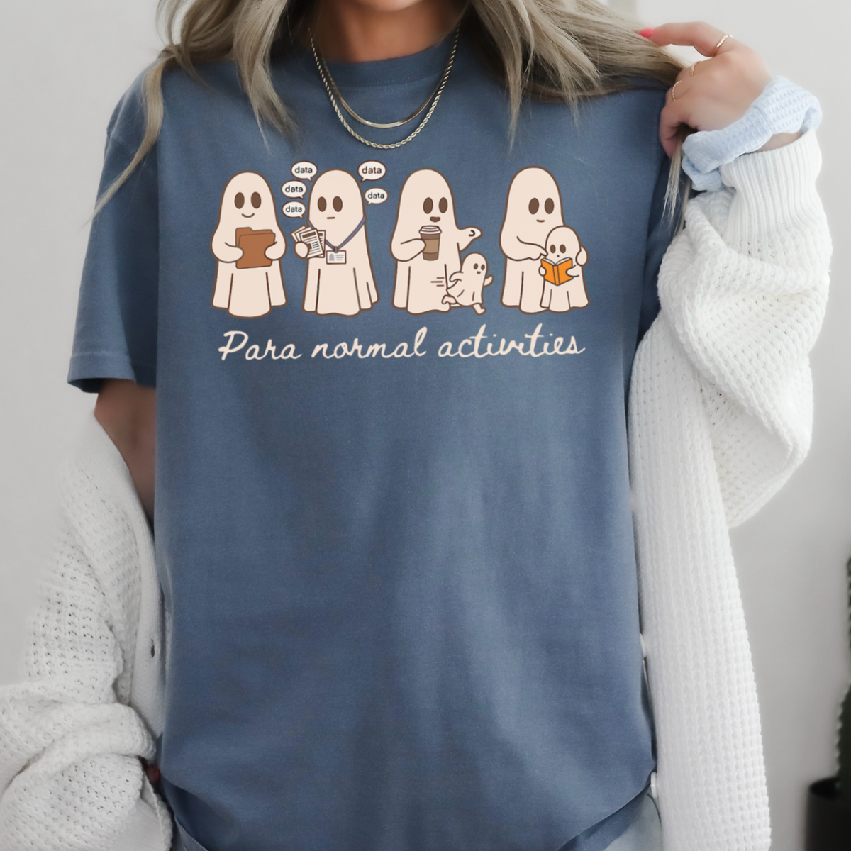 Para Normal Activities Comfort Color Graphic Tee