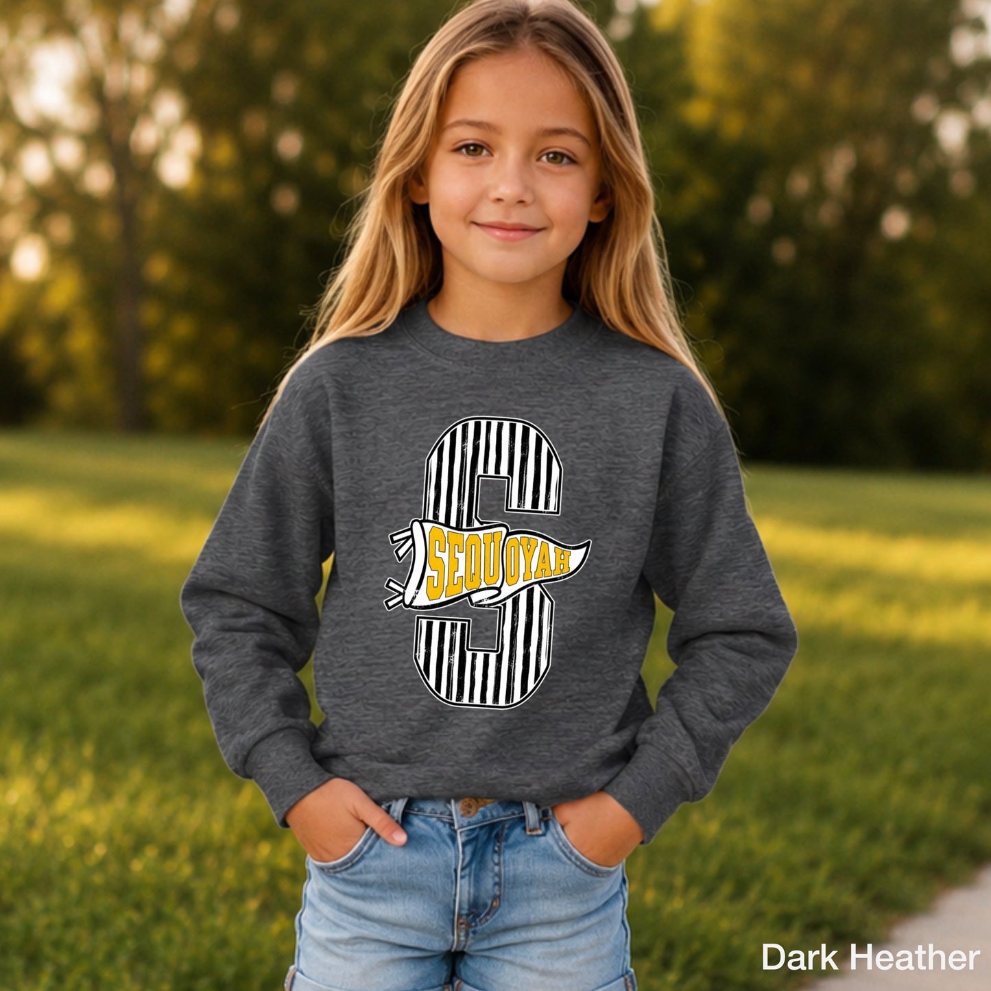 Sequoyah High School Youth Crewneck Sweatshirt