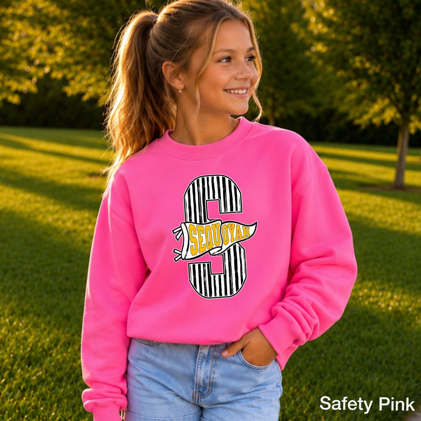 Sequoyah High School Youth Crewneck Sweatshirt