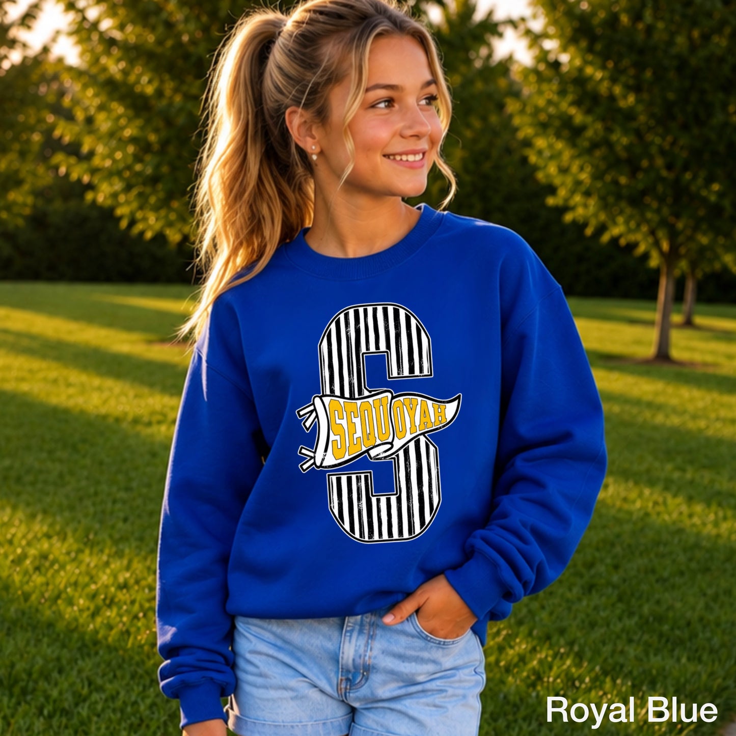 Sequoyah High School Youth Crewneck Sweatshirt