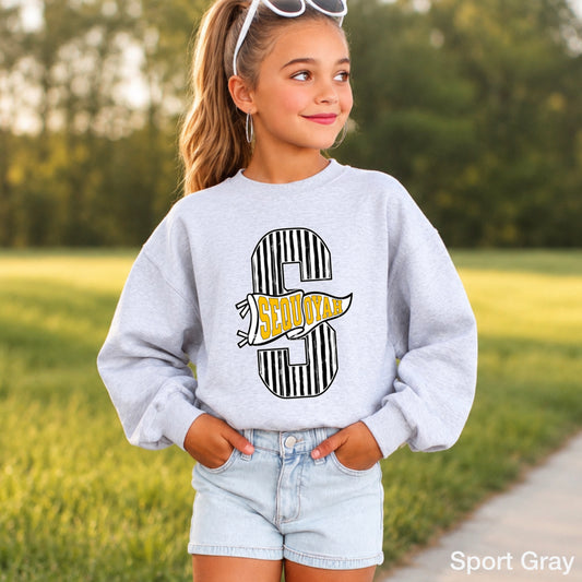 Sequoyah High School Youth Crewneck Sweatshirt
