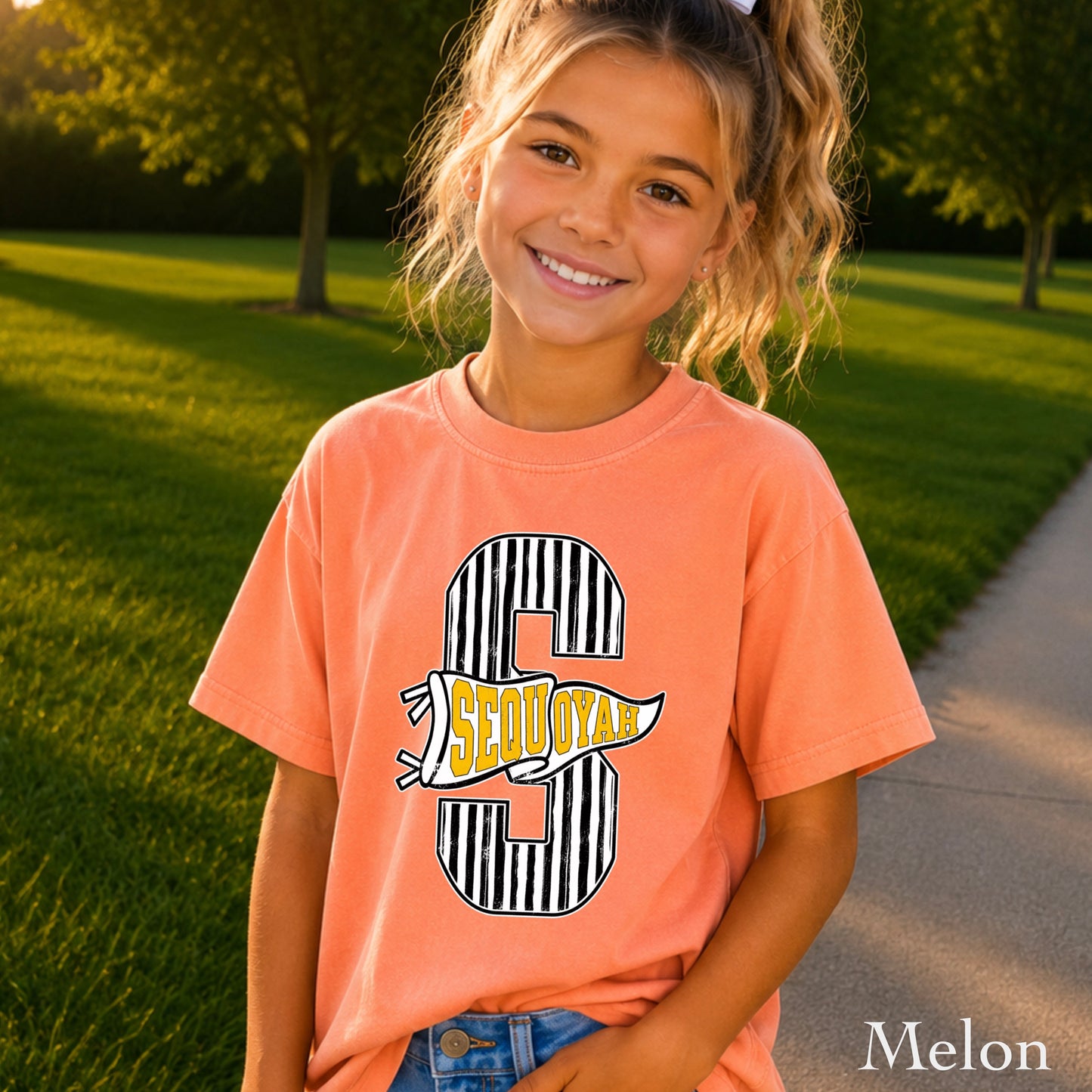 Sequoyah High School Youth Comfort Color T-Shirt