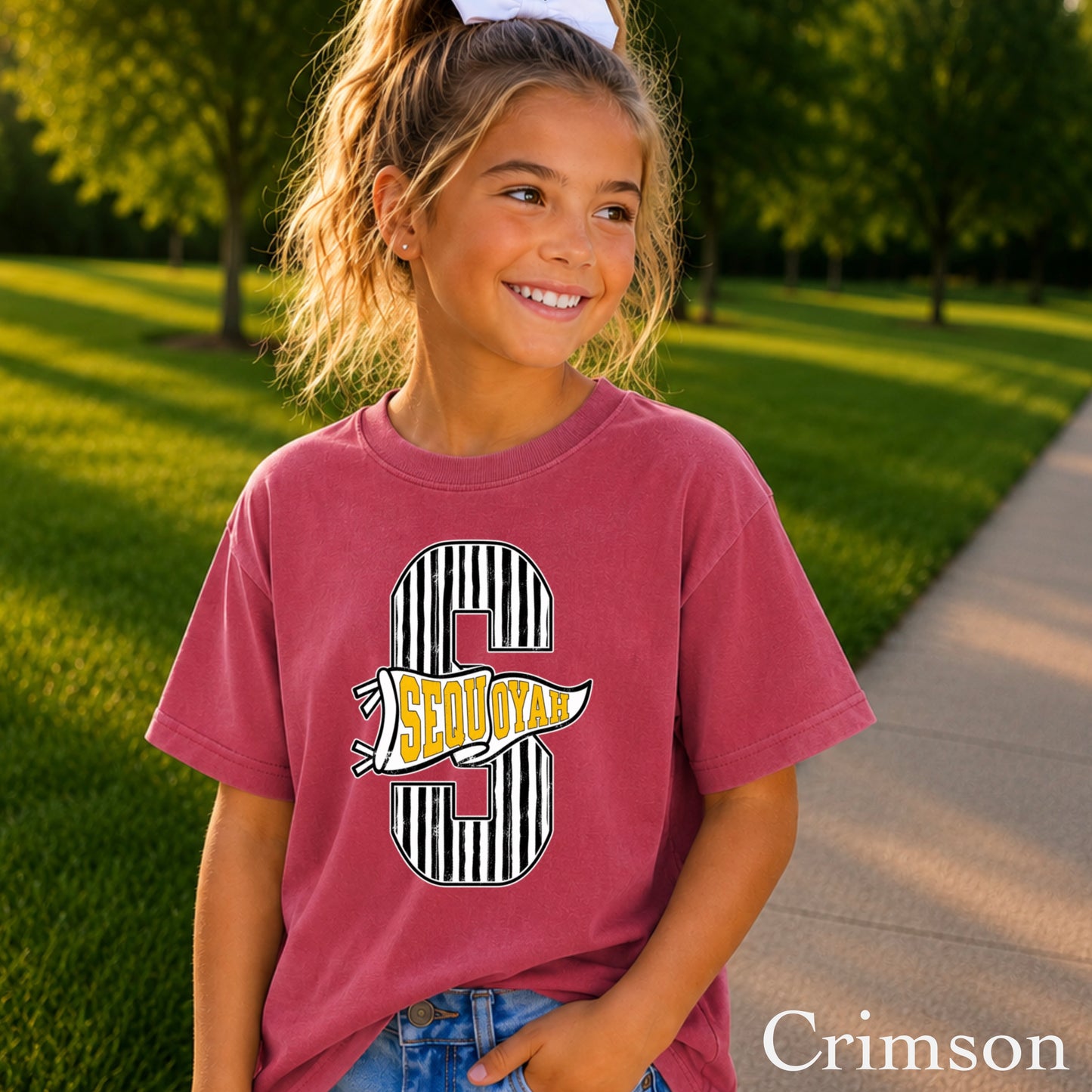 Sequoyah High School Youth Comfort Color T-Shirt