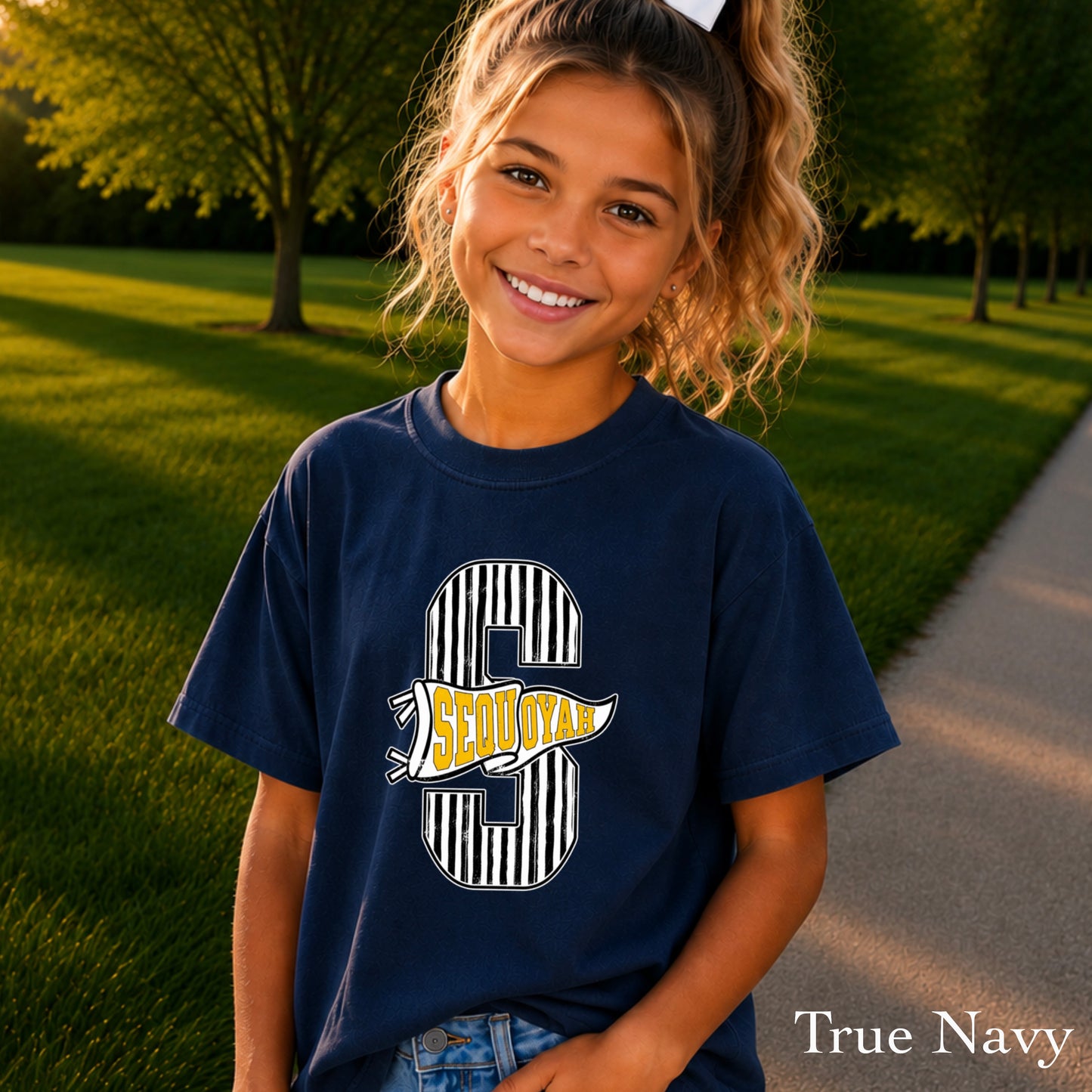 Sequoyah High School Youth Comfort Color T-Shirt