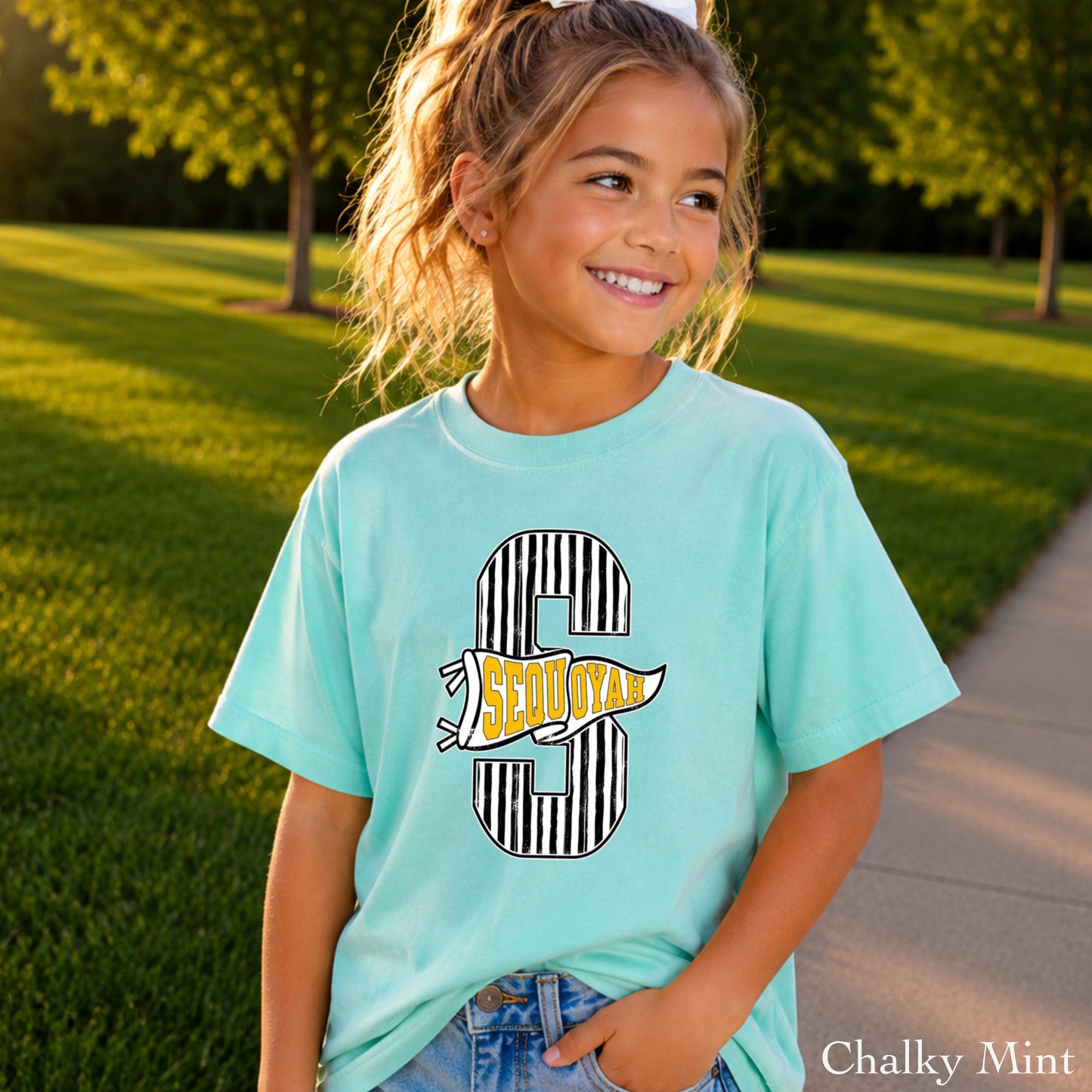 Sequoyah High School Youth Comfort Color T-Shirt